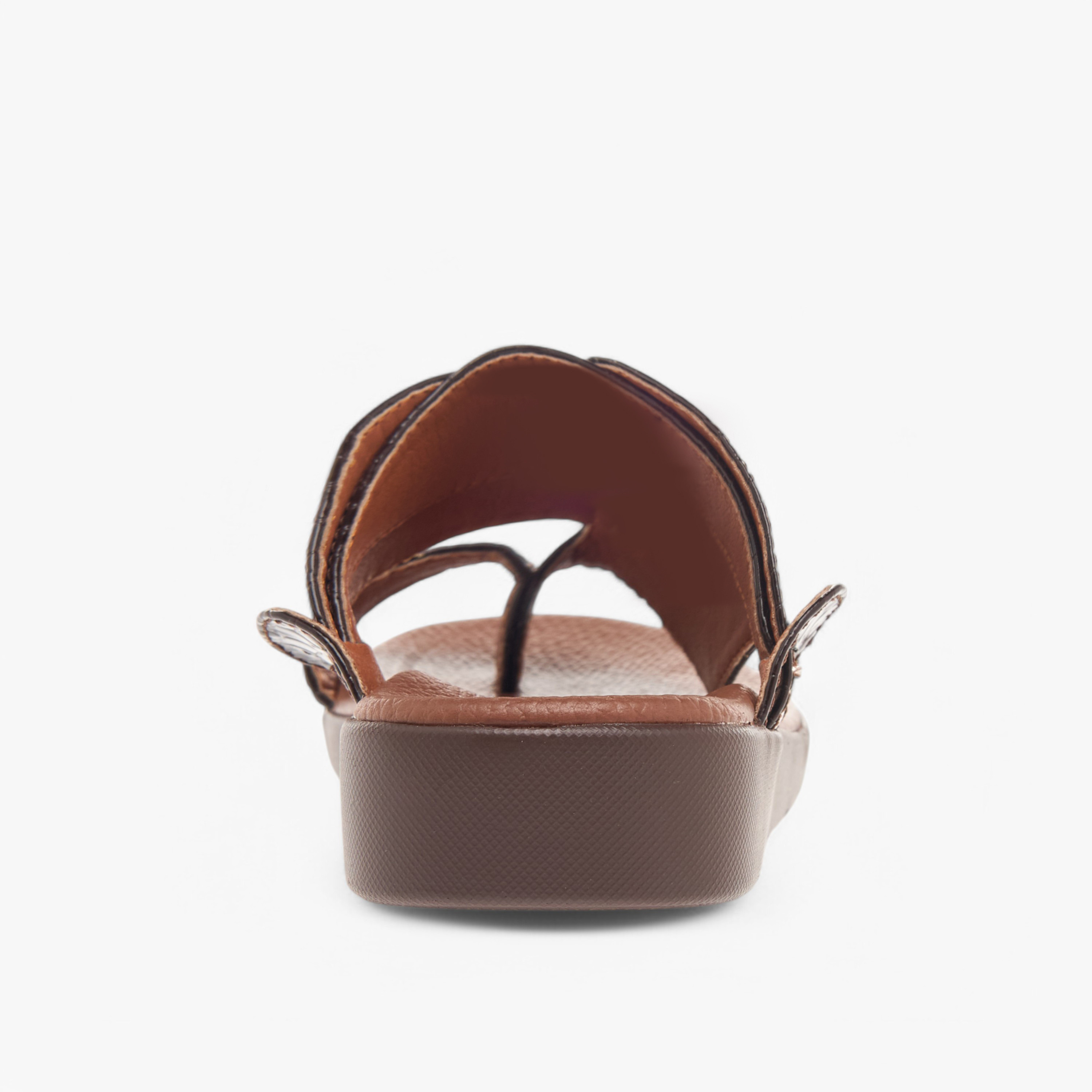 LBL by Shoexpress Textured Slip-On Arabic Sandals-boys-shoes-sandals-image-4