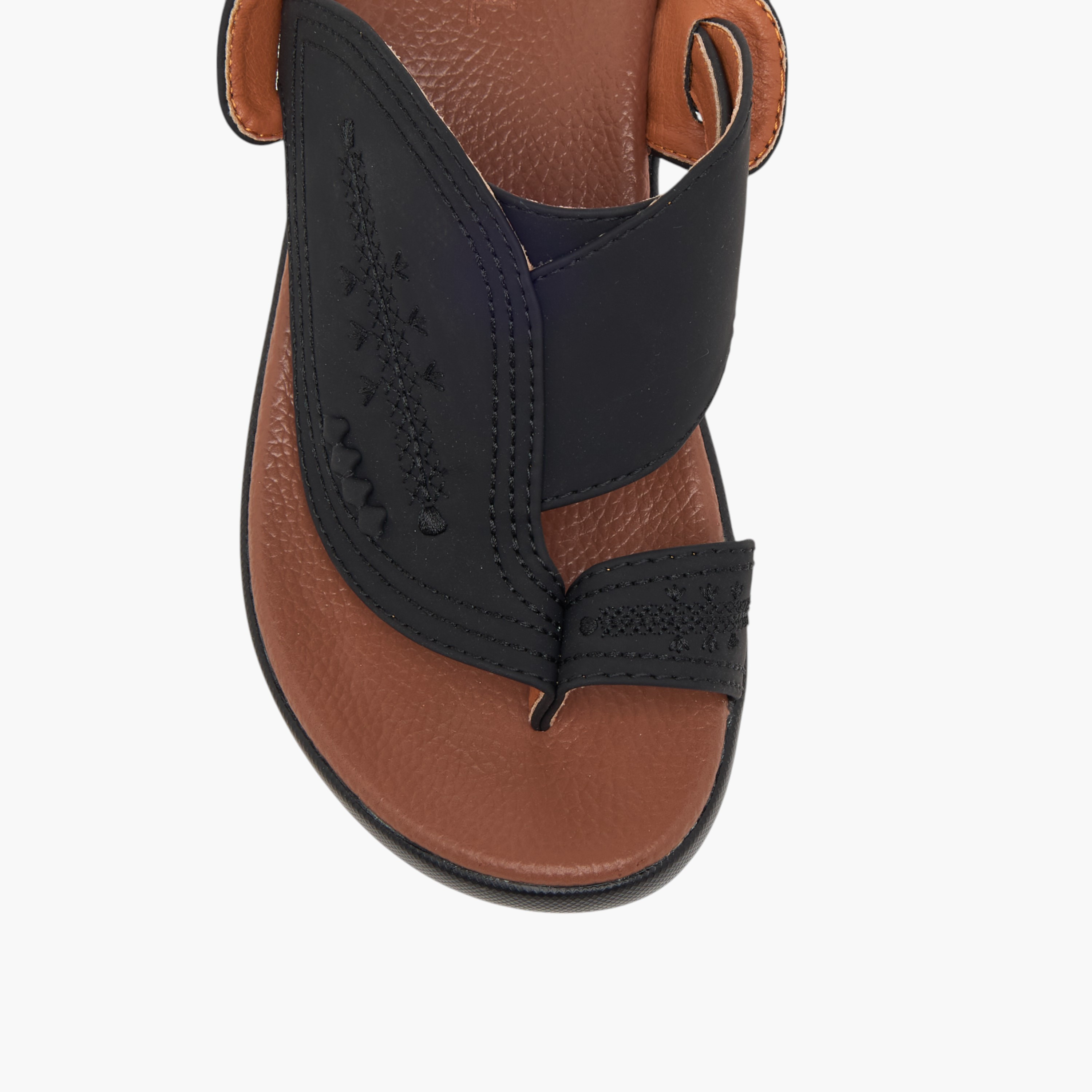LBL by Shoexpress Embroidery Detail Slip-On Arabic Sandals-boys-shoes-sandals-image-3
