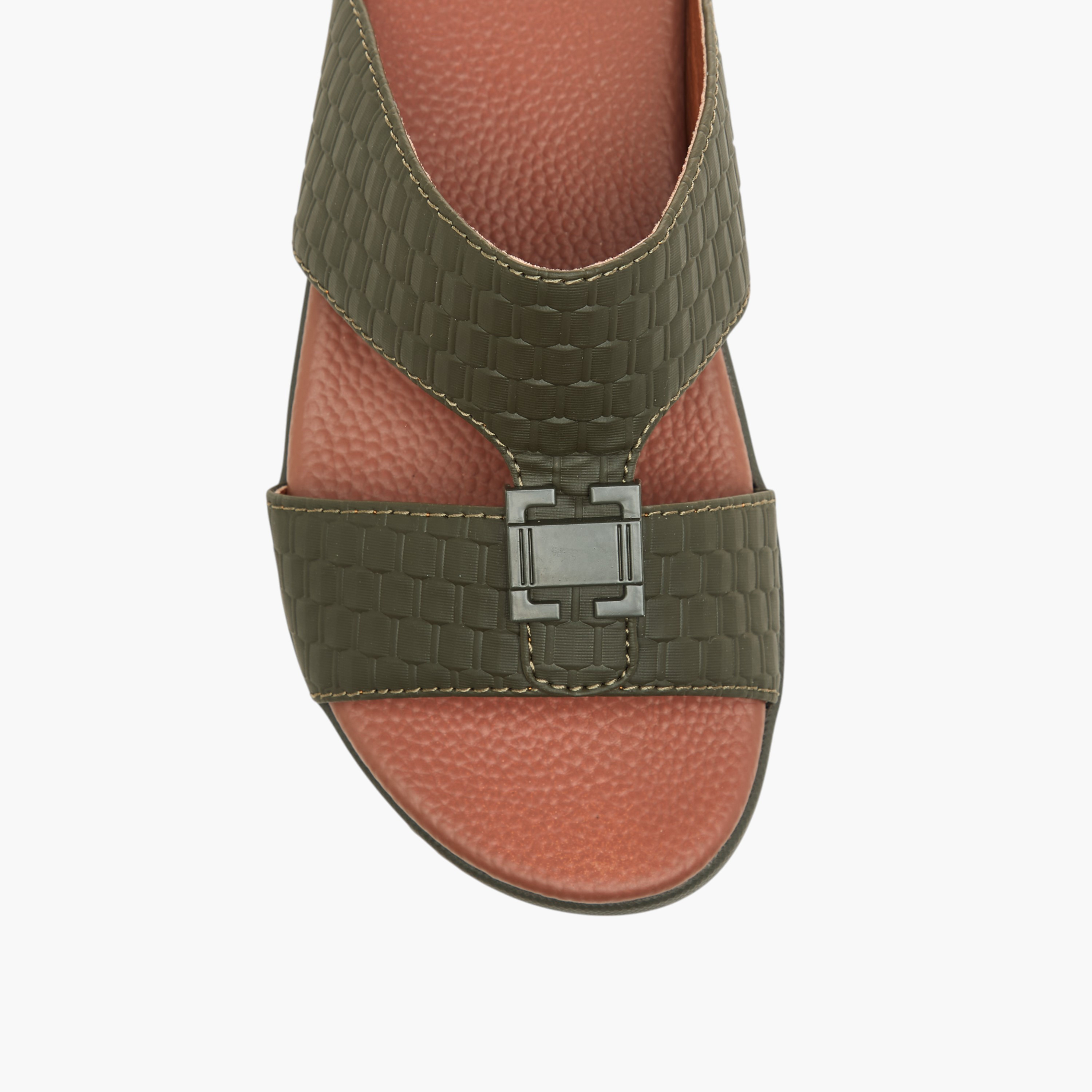 صندل عربي سهل الارتداء بزينة معدنية إل بي إل من شو إكسبريس-boys-shoes-sandals-image-3