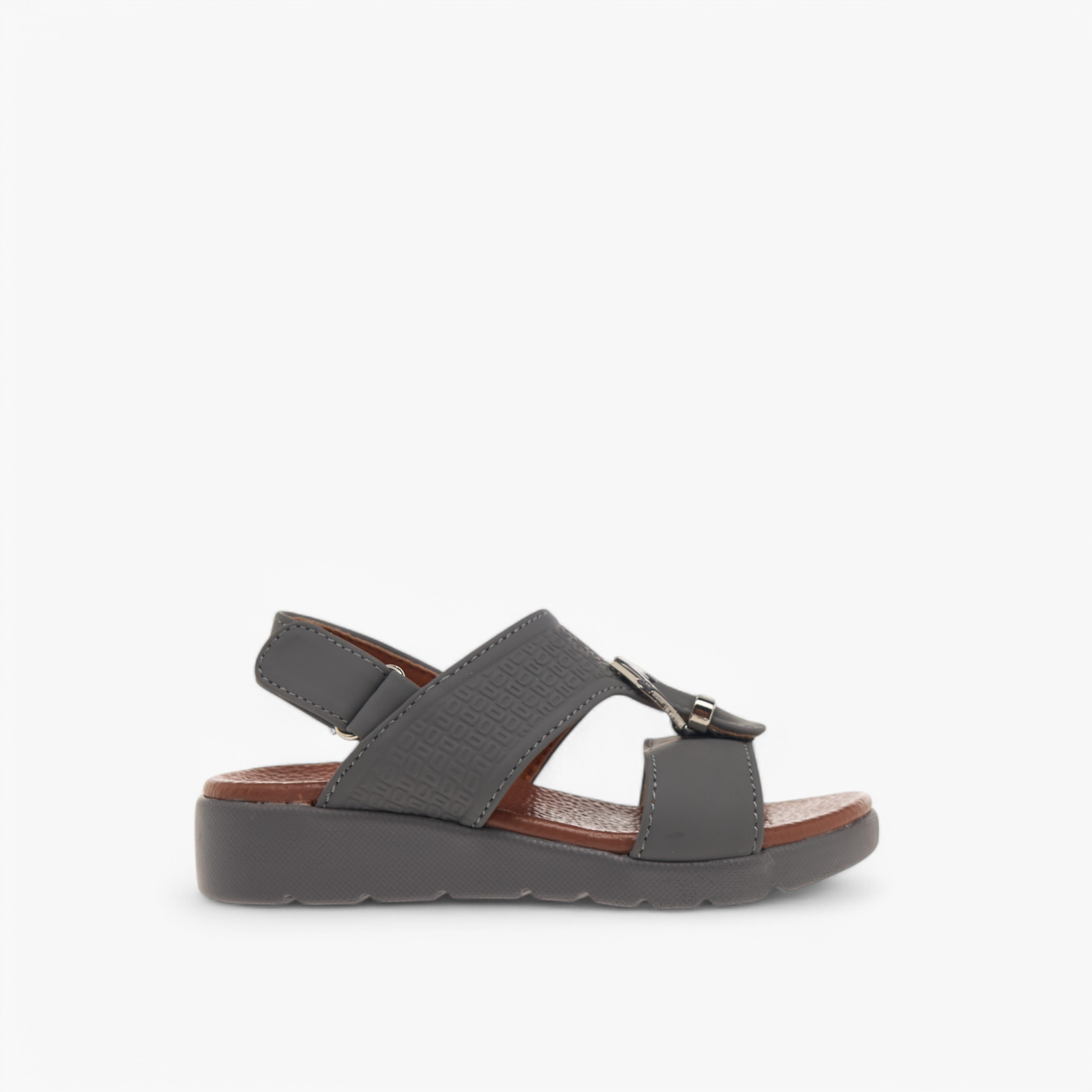 صندل عربي بارز الملمس بشريط إغلاق لاصق إل بي إل من شو إكسبريس-boys-shoes-sandals-image-2