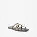 Haadana Chain Accent Slip-On Sandals-Women%27s Flat Sandals-thumbnailMobile-0