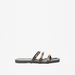 Haadana Chain Accent Slip-On Sandals-Women%27s Flat Sandals-thumbnail-1