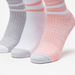 KangaROOS Printed Ankle Length Socks - Set of 3-Women%27s Socks-thumbnailMobile-1