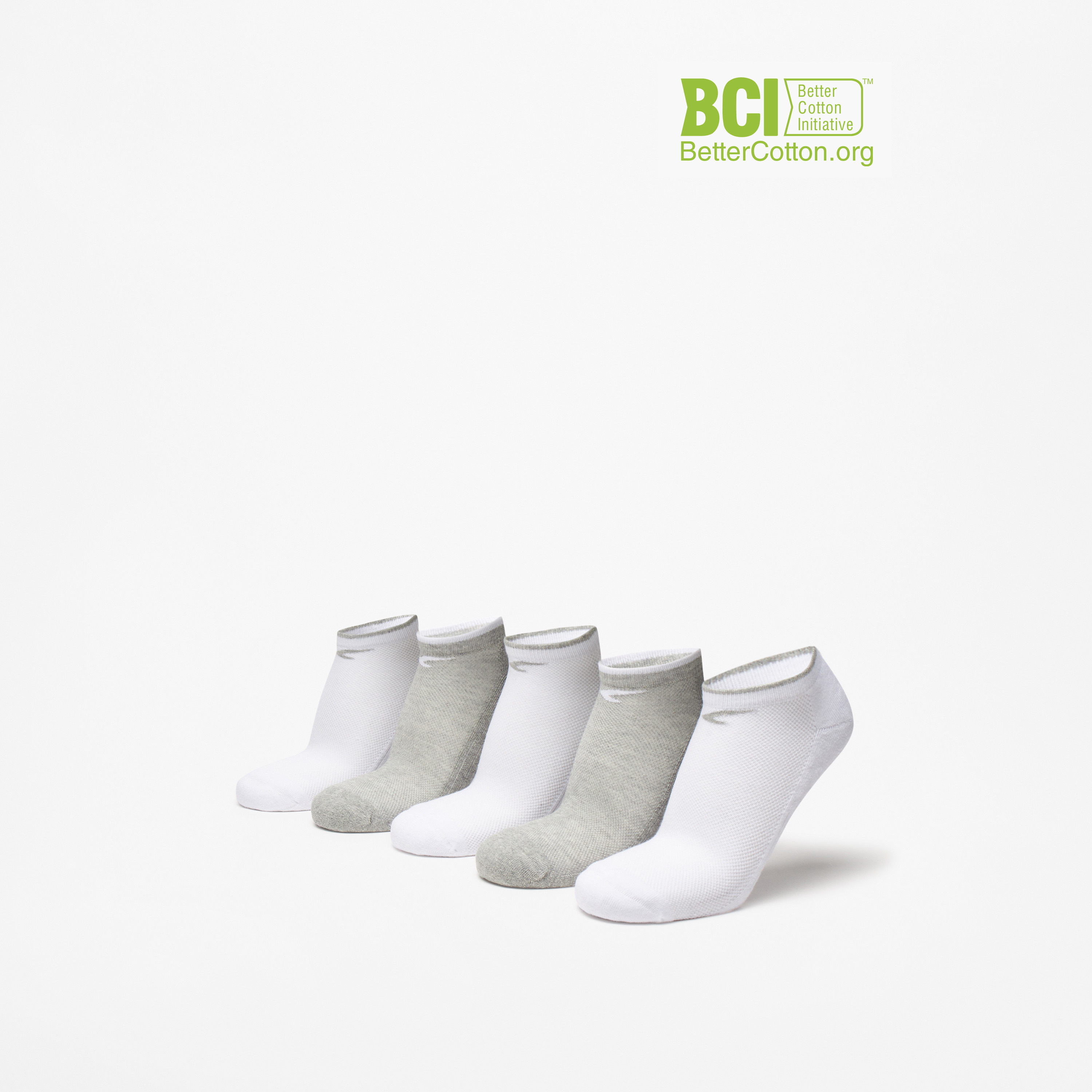 طقم جوارب موسّدة 5 أزواج بطول الكاحل وطبعات من داش-men-socks-image-1
