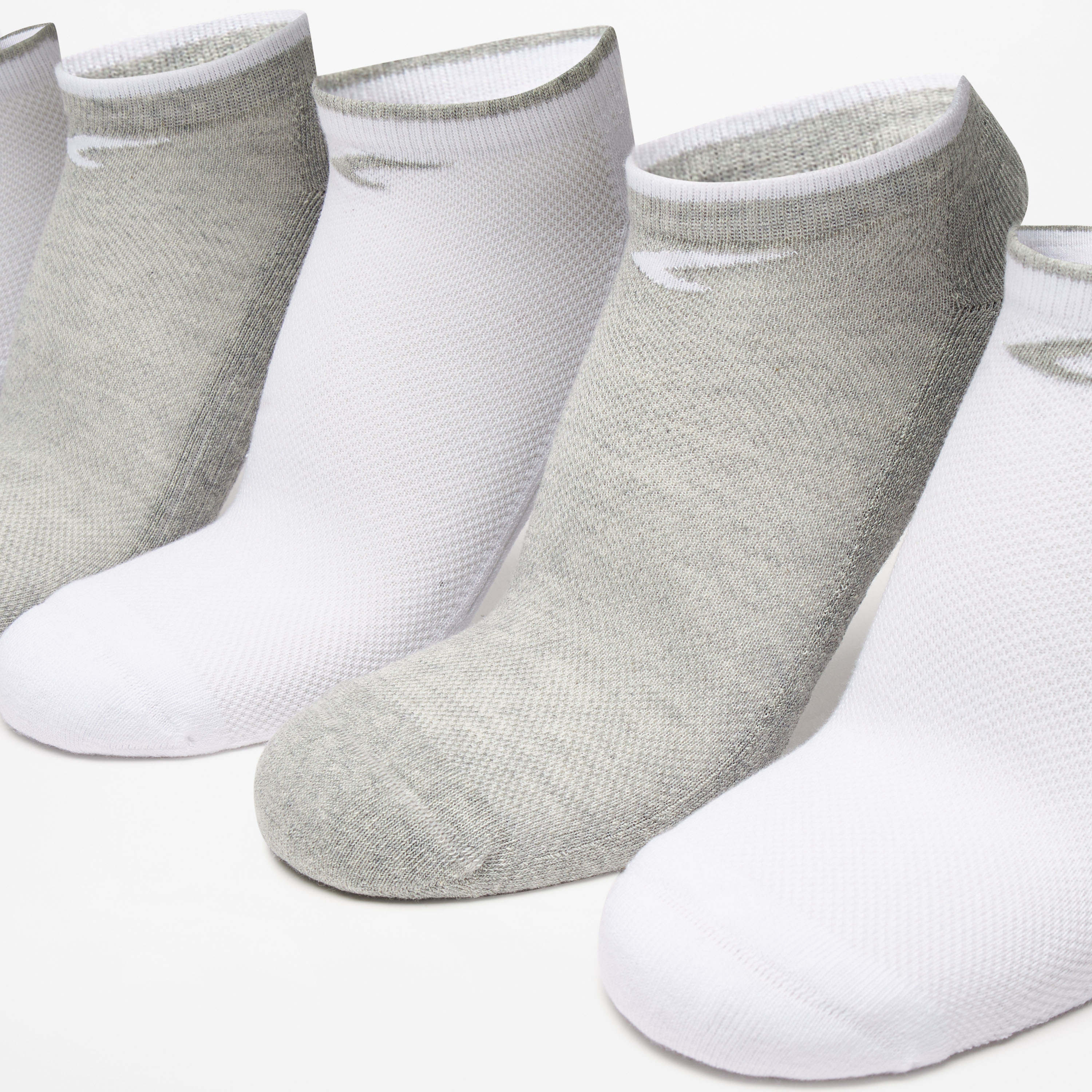 طقم جوارب موسّدة 5 أزواج بطول الكاحل وطبعات من داش-men-socks-image-2