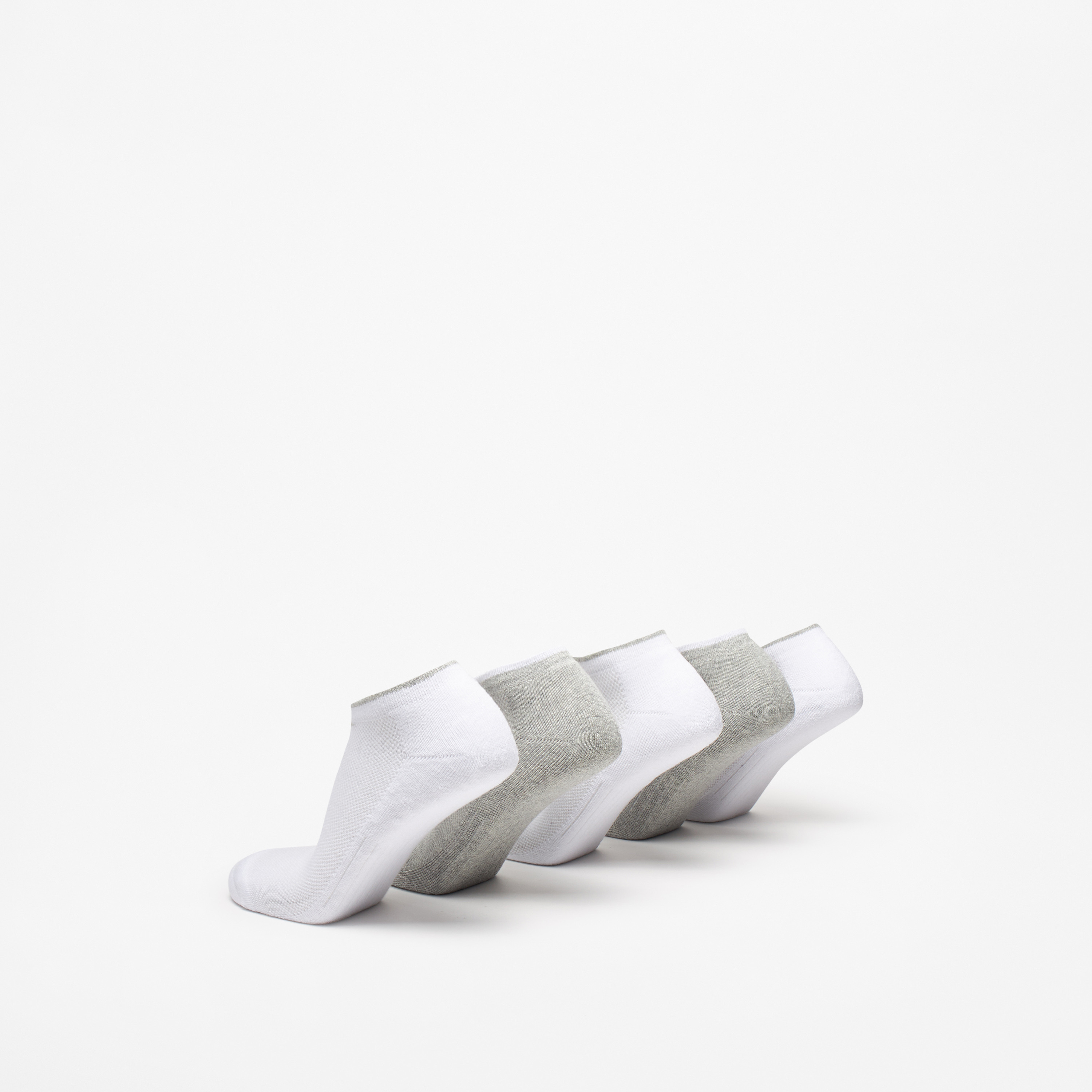 طقم جوارب موسّدة 5 أزواج بطول الكاحل وطبعات من داش-men-socks-image-3