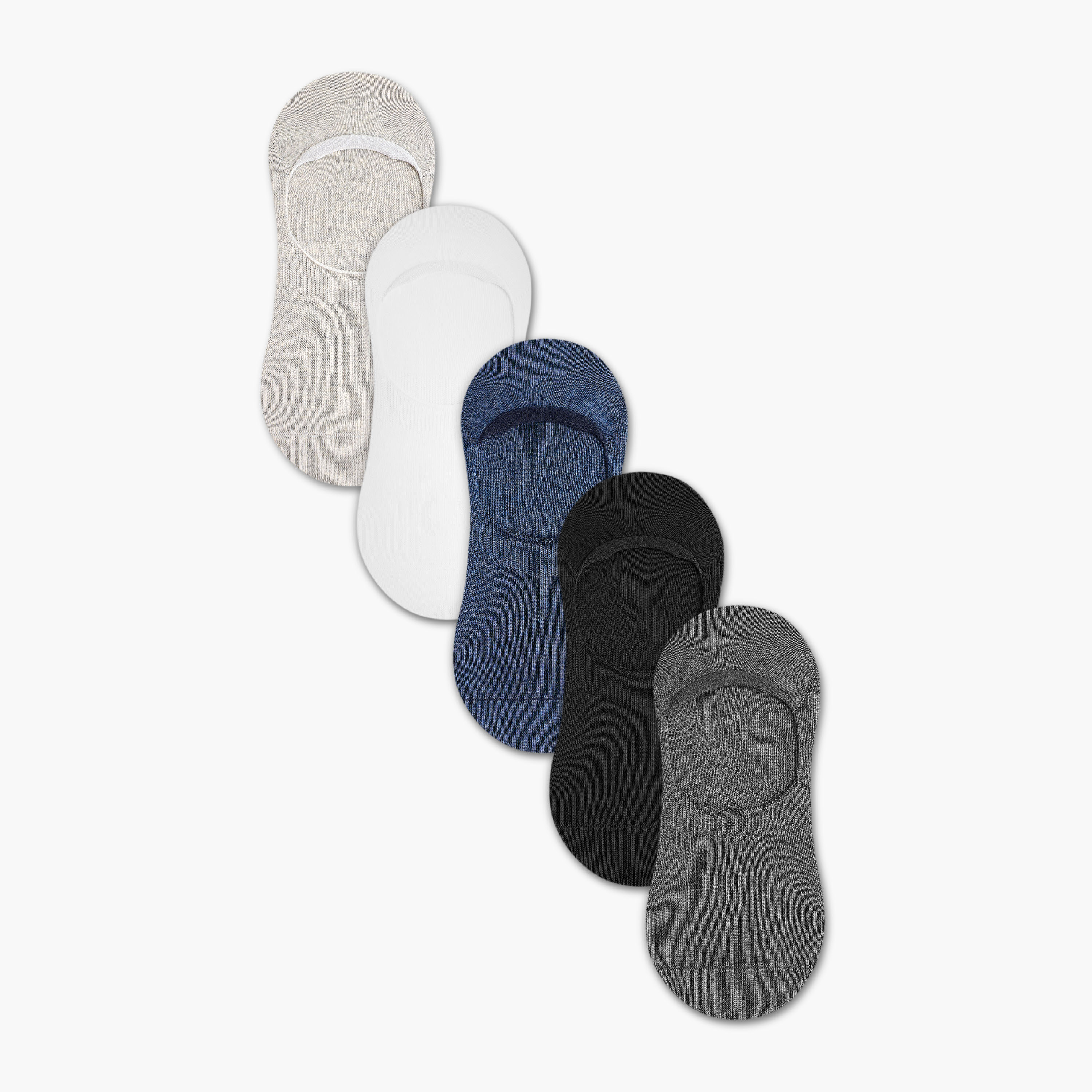 LBL by Shoexpress Men Invisible Socks - Set of 5-men-socks-image-1