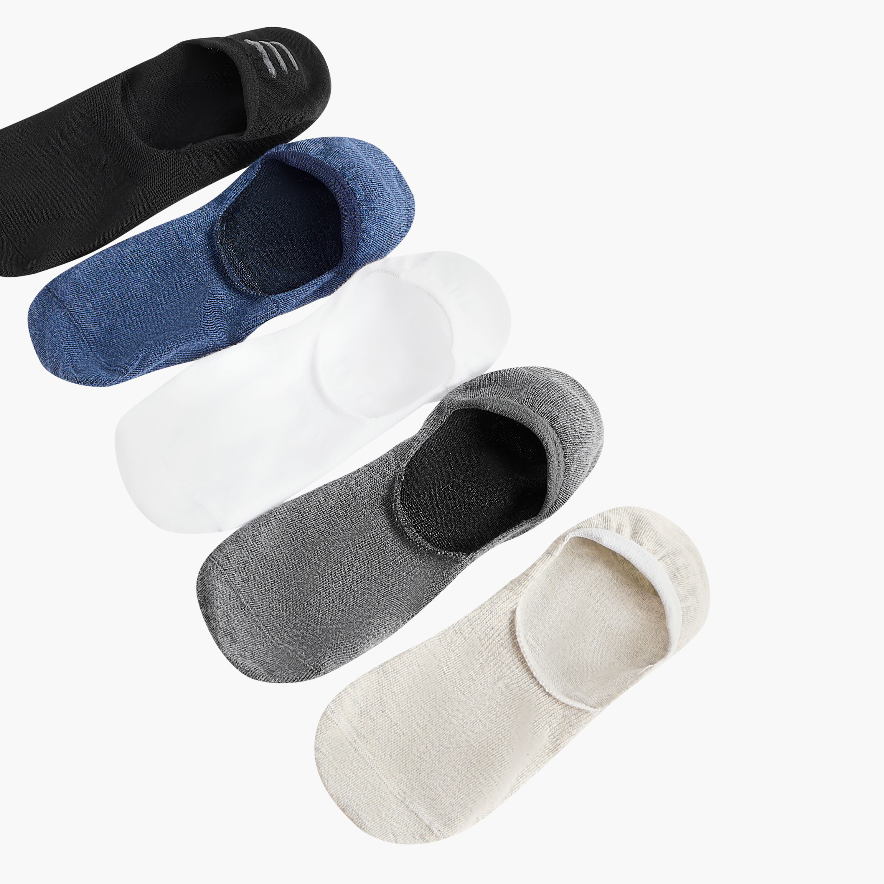 LBL by Shoexpress Men Invisible Socks - Set of 5-men-socks-image-4