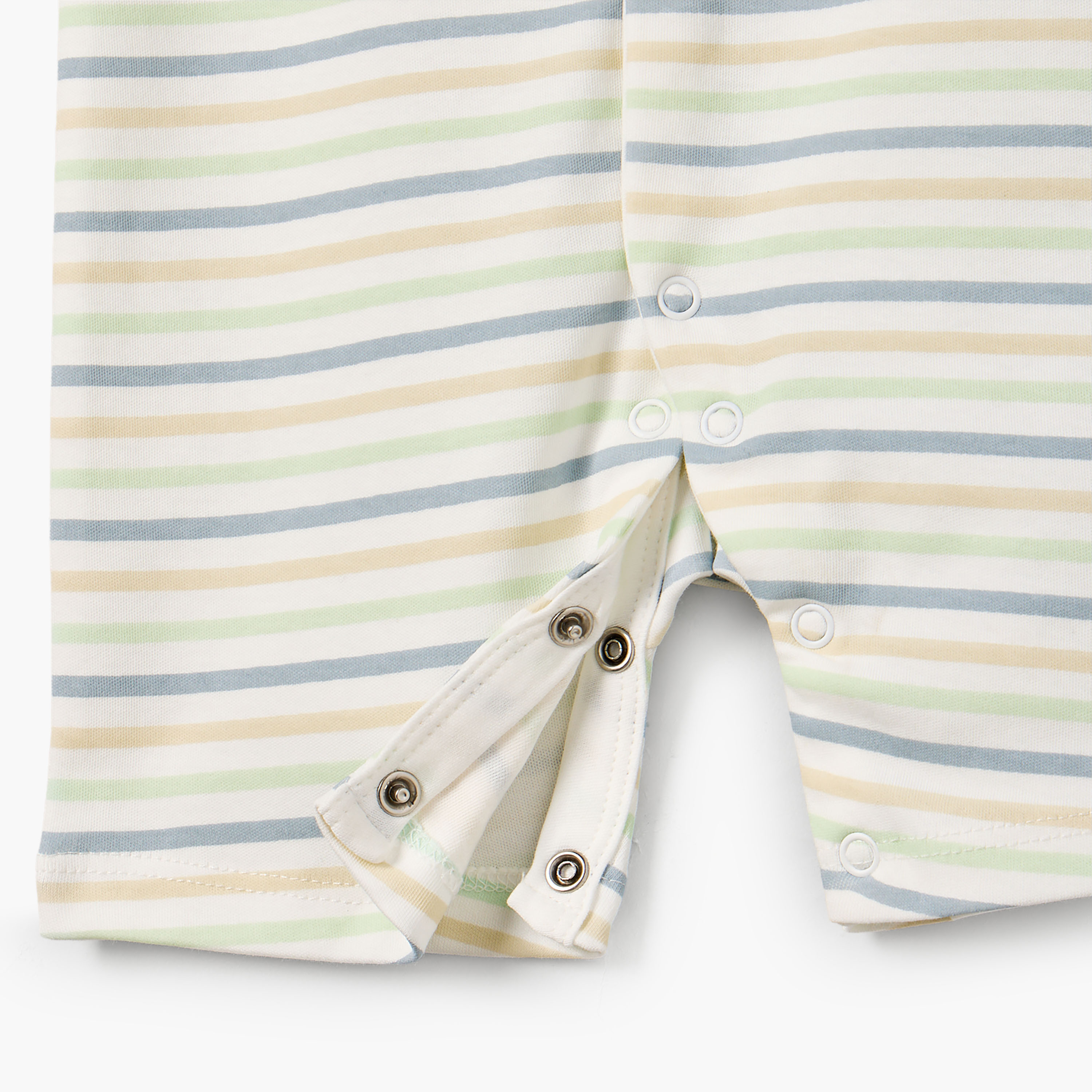 Set of 2 Juniors Cotton Crew Neck Sleepsuit with Romper-baby-boys-clothing-nightwear-sleepsuits-image-6
