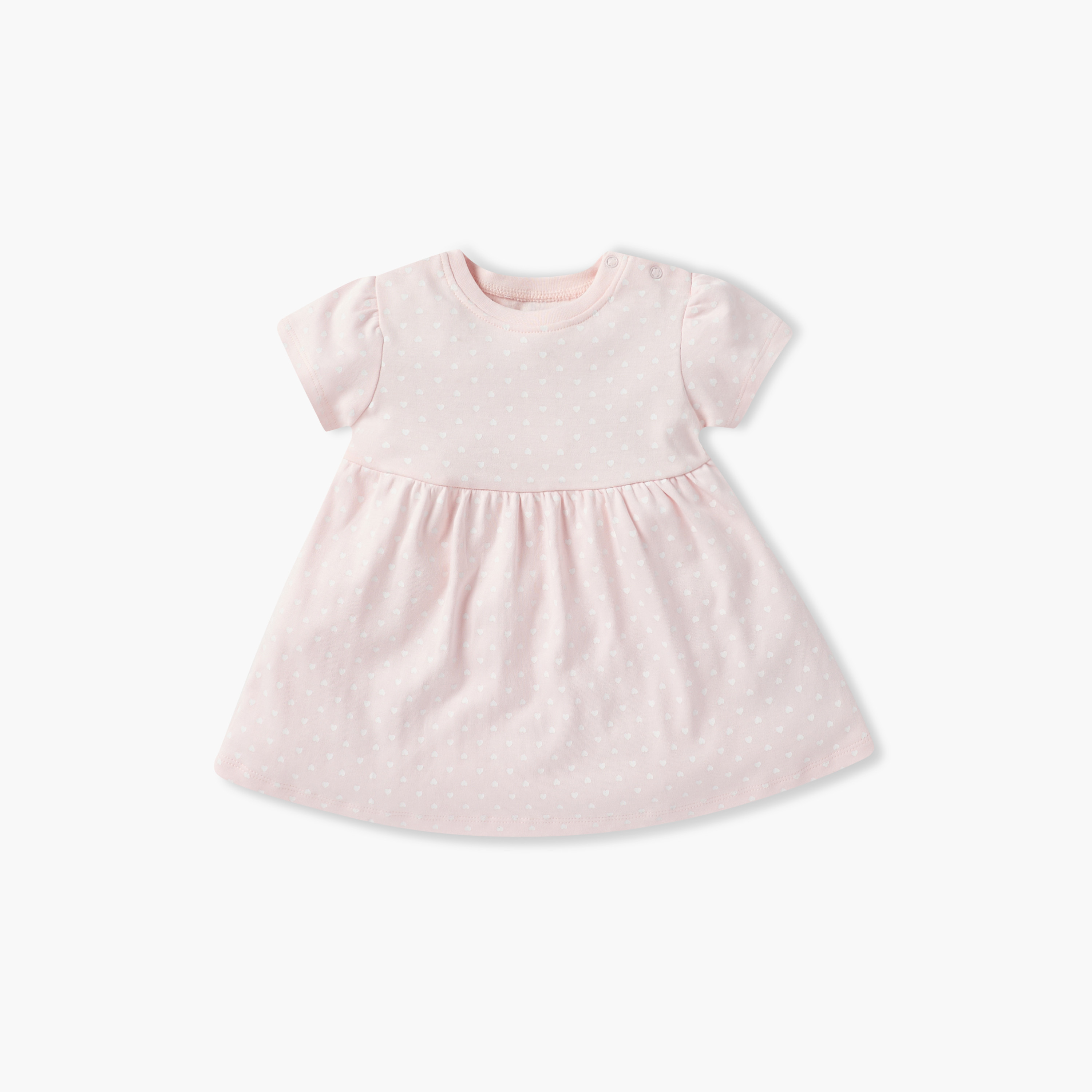 فستان إيه لاين بطبعات من جونيورز - طقم من قطعتين-baby-girls-clothing-dressesandjumpsuits-image-3