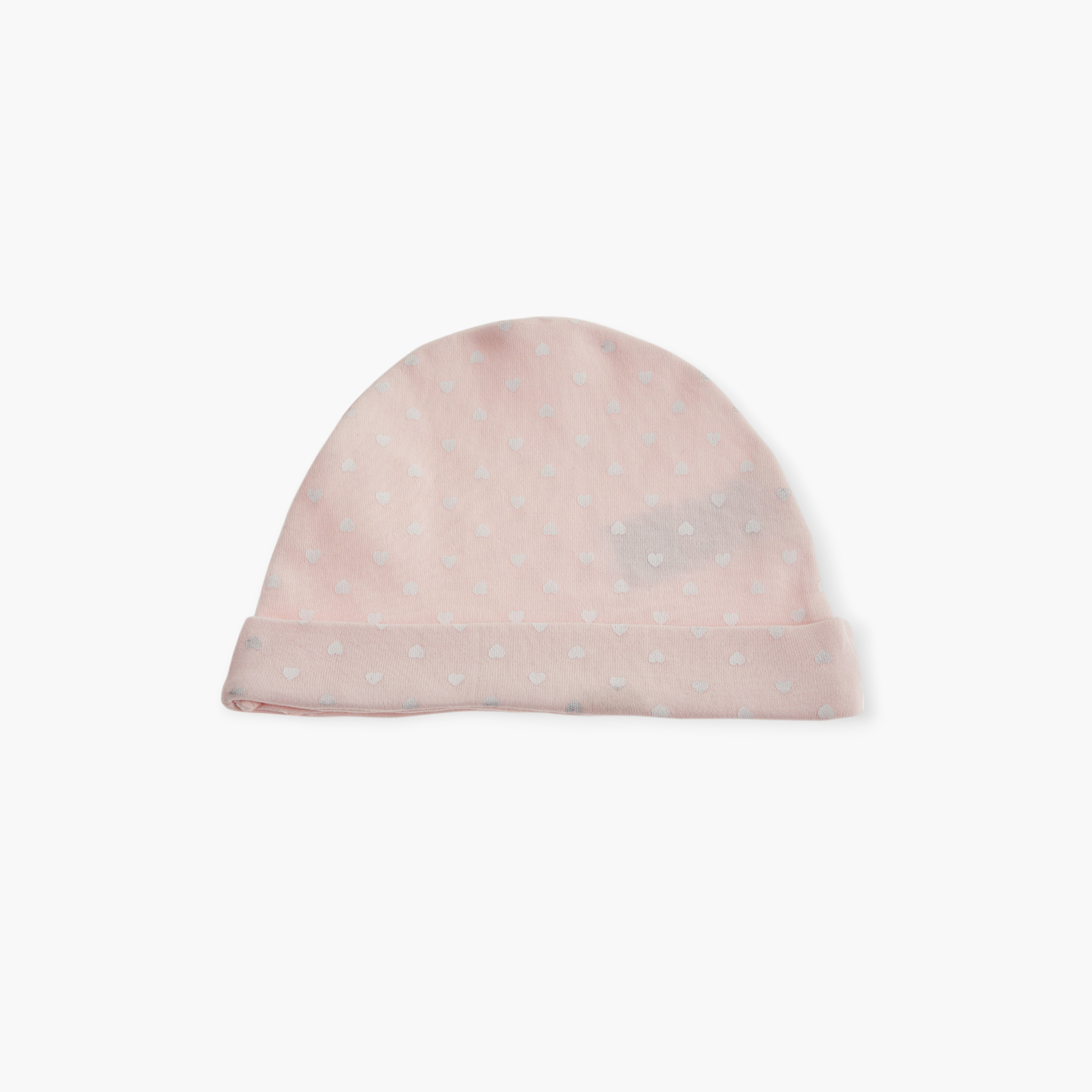 Juniors Printed Beanie - Set of 3-baby-girls-accessories-caps-image-2