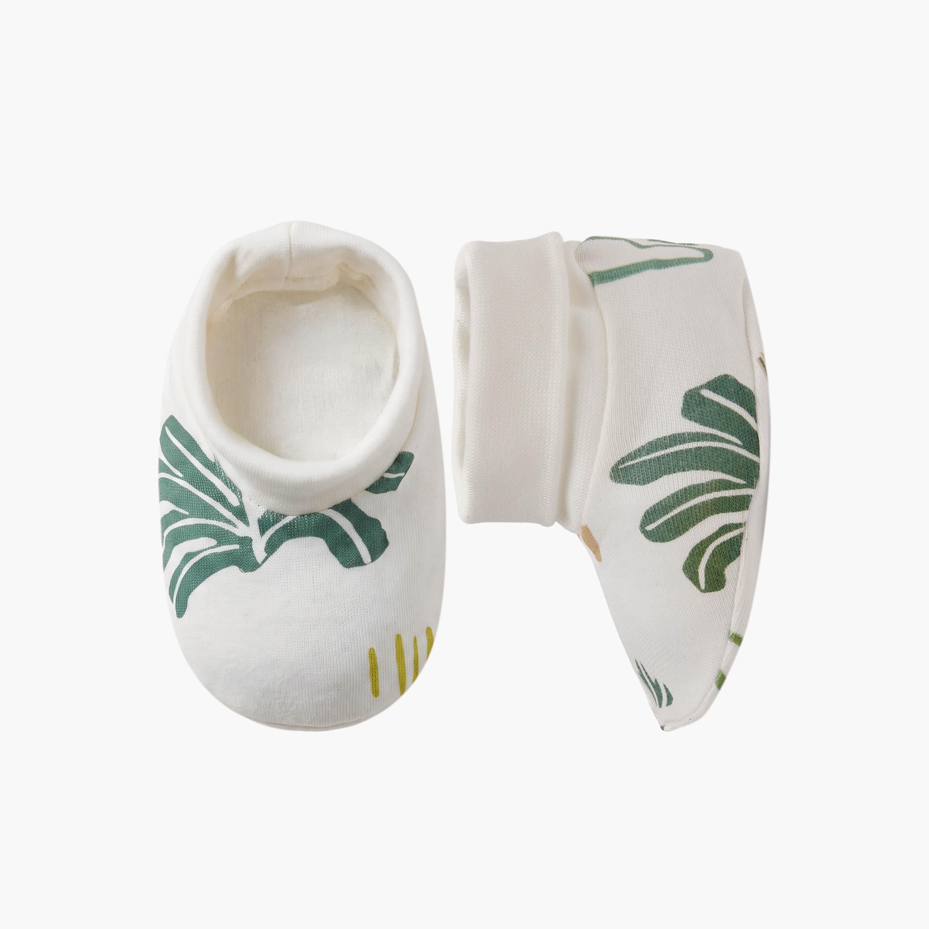 طقم قفازات بحواف مطاطية وطبعات متنوعة - عبوة من زوجين-baby-boys-accessories-mittens-image-2