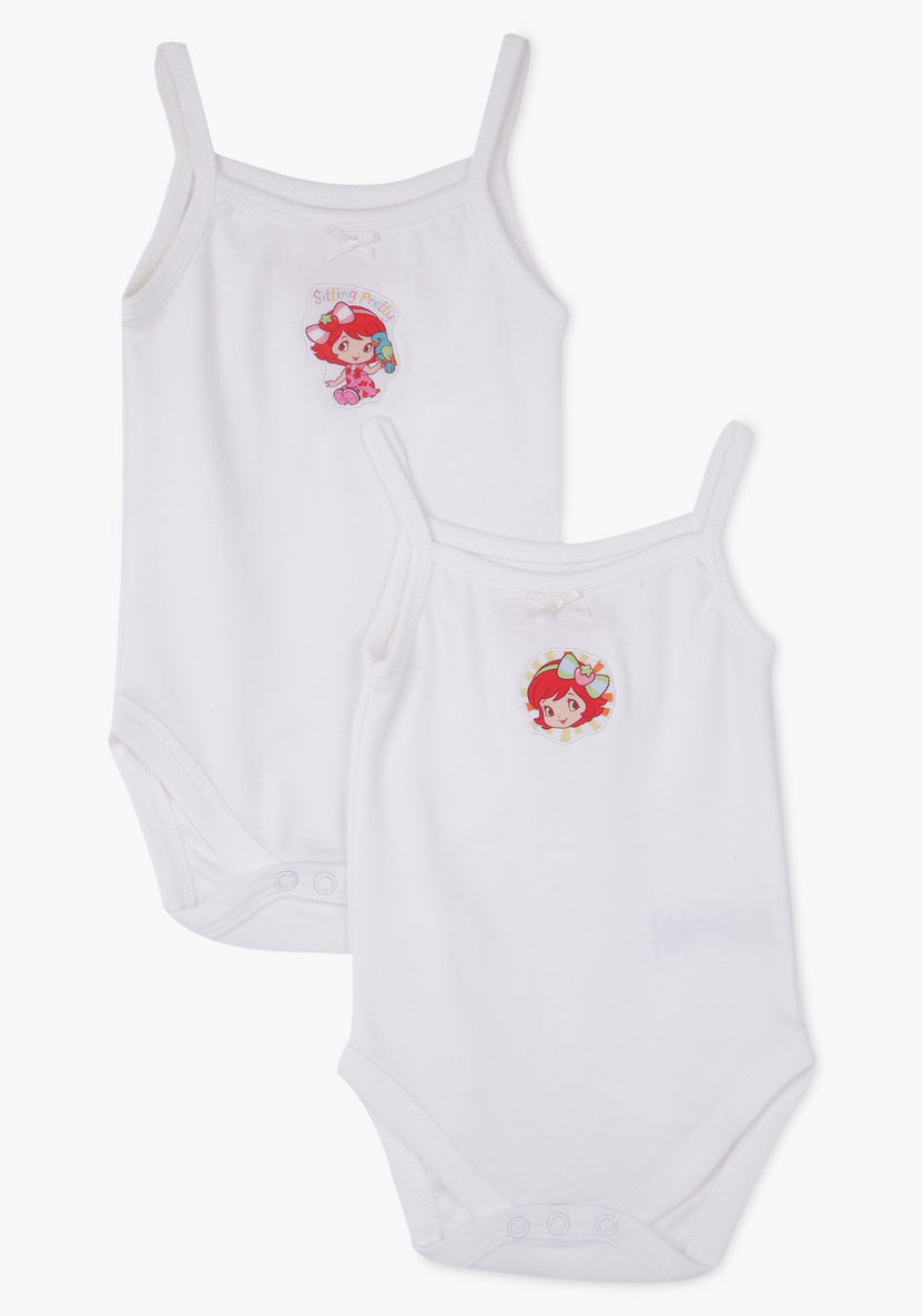 Strawberry Shortcake 2-Piece Strappy Bodysuit-Rompers%2C Dungarees and Jumpsuits-image-0