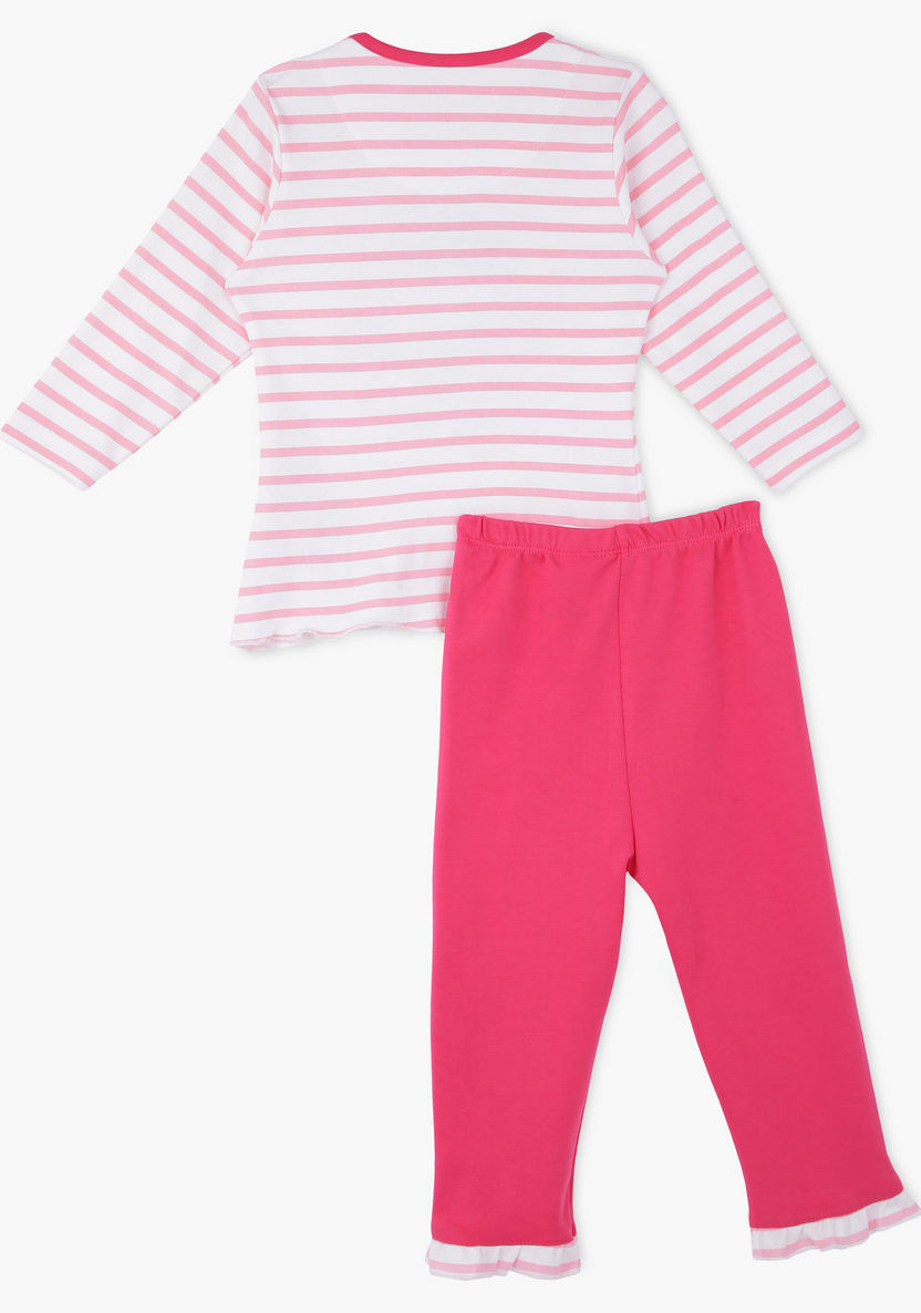 The Smurfs Printed Pyjama Set-Nightwear-image-1
