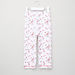 Juniors Printed Long Sleeves T-Shirt and Pyjama Set-Pyjama Sets-thumbnail-3