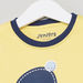 Juniors Printed T-shirt and Striped Pyjama Set-Pyjama Sets-thumbnail-2