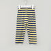Juniors Printed T-shirt and Striped Pyjama Set-Pyjama Sets-thumbnail-4