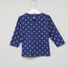 Juniors Printed Long Sleeves Top and Pyjama Set-Pyjama Sets-thumbnail-3