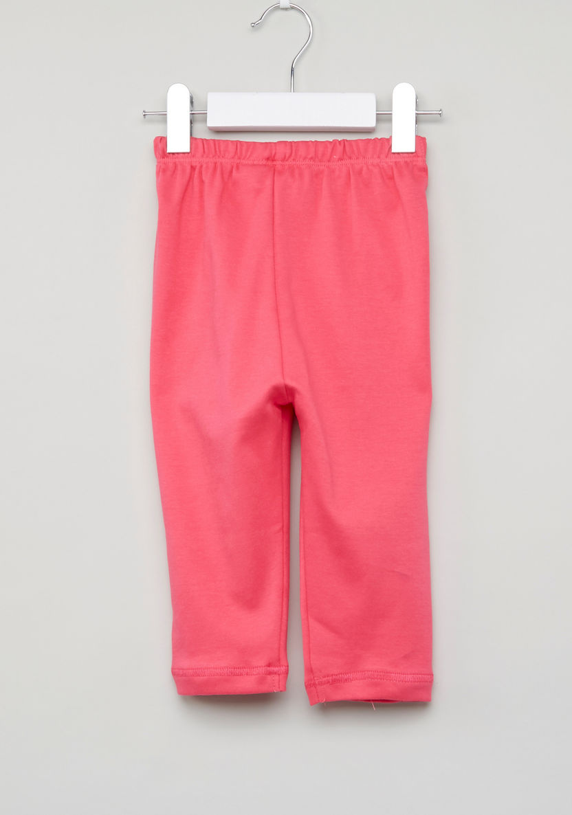Juniors Printed Long Sleeves Top and Pyjama Set-Pyjama Sets-image-7