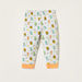 Juniors Printed Long Sleeves T-shirt and Pyjama Set-Pyjama Sets-thumbnail-2