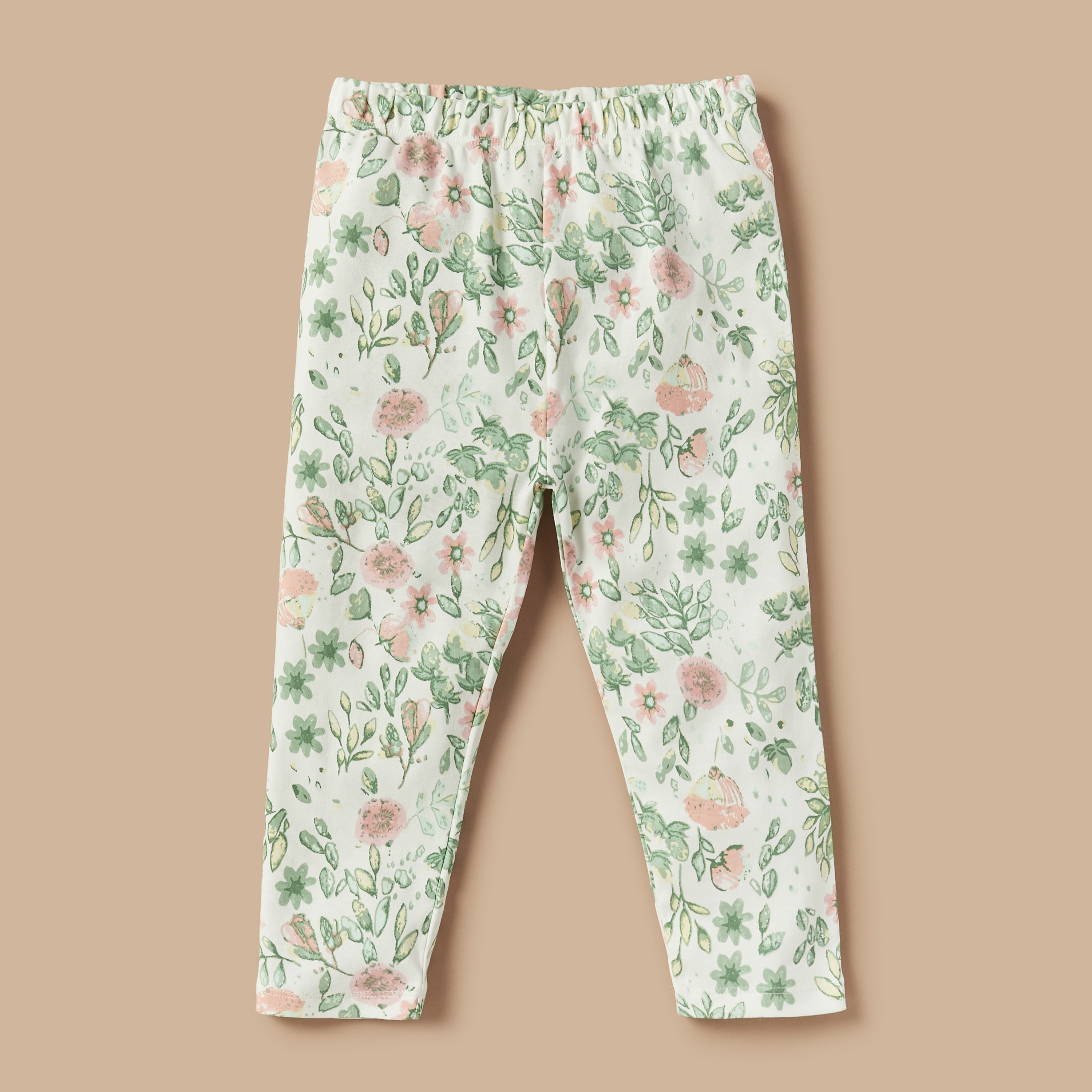 Juniors Floral Print Top and Pyjama Set-baby-girls-clothing-nightwear-pyjamasets-image-3