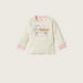 Juniors Printed Round Neck T-shirt and Full Length Pyjama Set-Pyjama Sets-thumbnailMobile-1