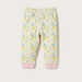 Juniors Printed Round Neck T-shirt and Full Length Pyjama Set-Pyjama Sets-thumbnailMobile-2