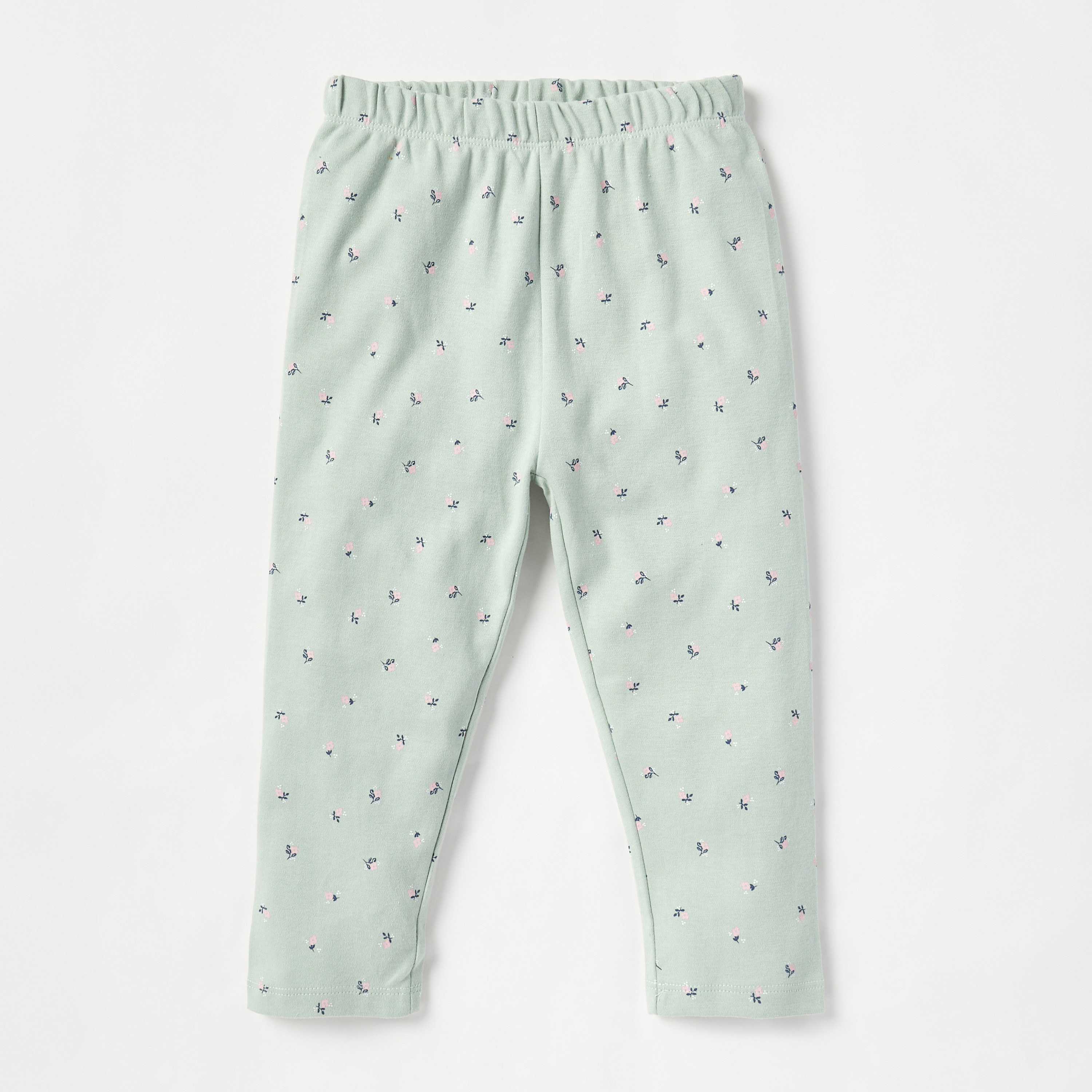 Juniors Floral Print T-shirt and Pyjama Set-promo_babyshop_Buy3for89_KWT130126-image-3