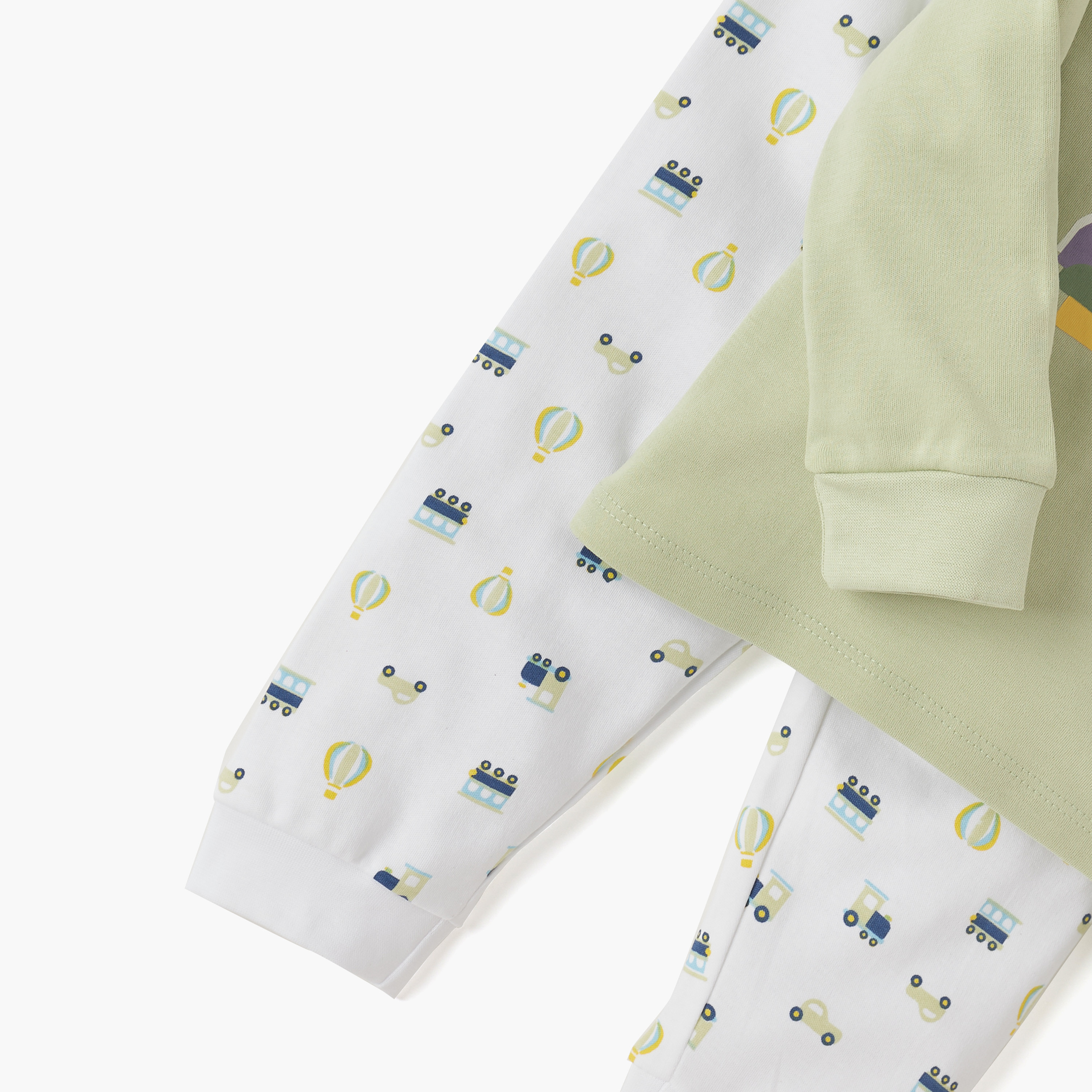 Juniors Graphic Print T-shirt and Pyajama Set-baby-boys-clothing-nightwear-pyjamasets-image-5