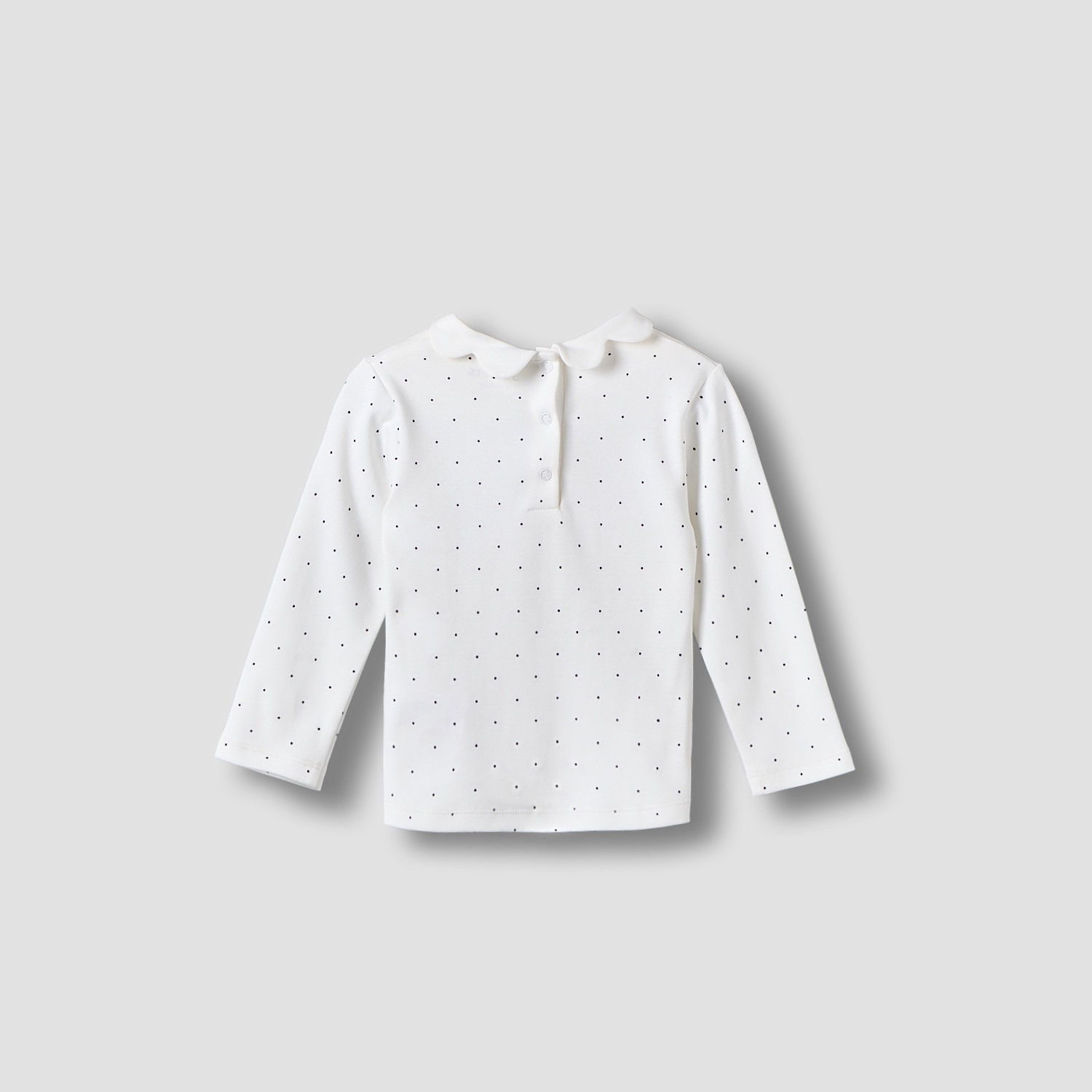 Juniors Cotton Collared Long Sleeves Pyjama Set with Embellishments and Print-baby-girls-clothing-nightwear-pyjamasets-image-5