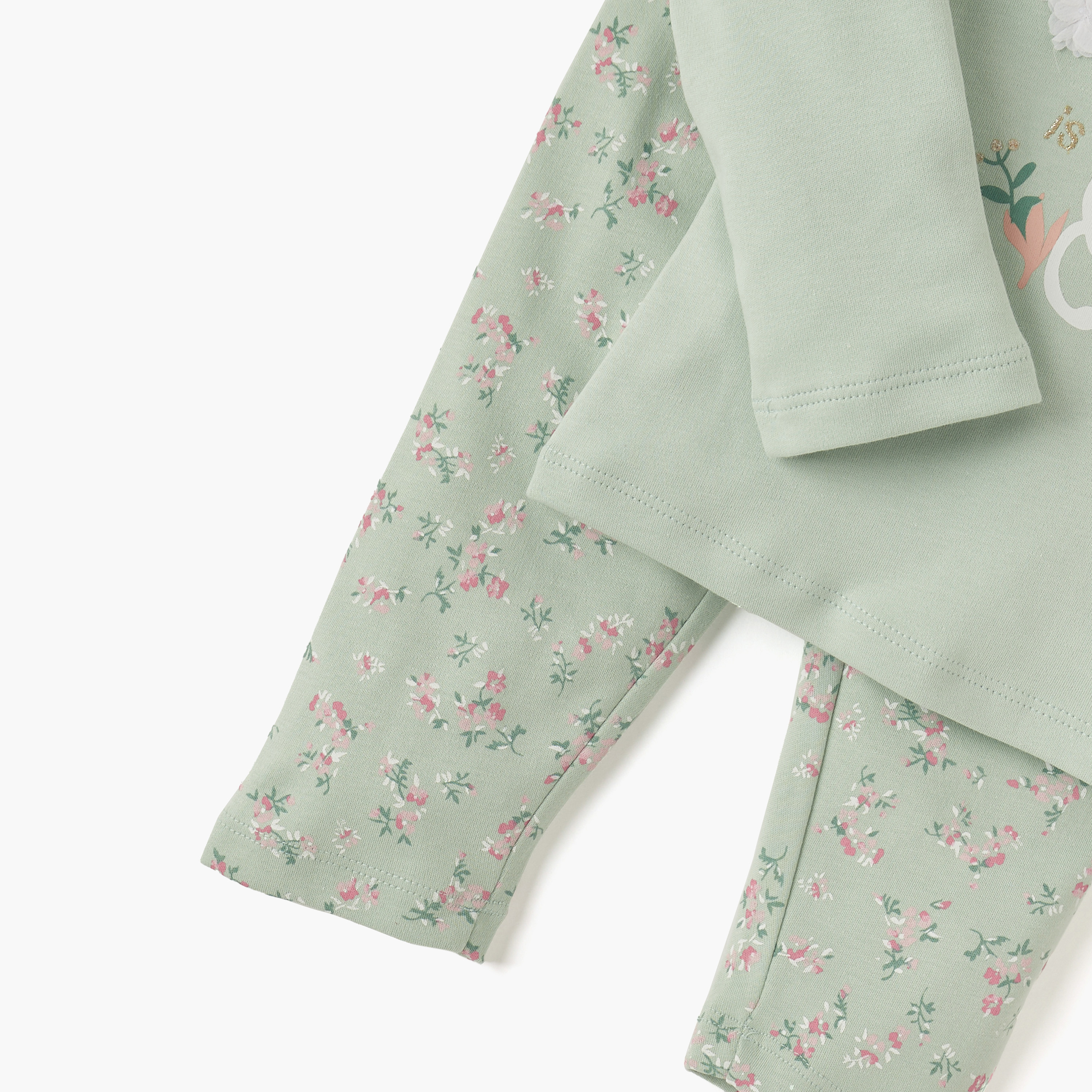 Juniors Printed Long Sleeves T-shirt and Pyjama Set-baby-boys-clothing-nightwear-pyjamasets-image-5