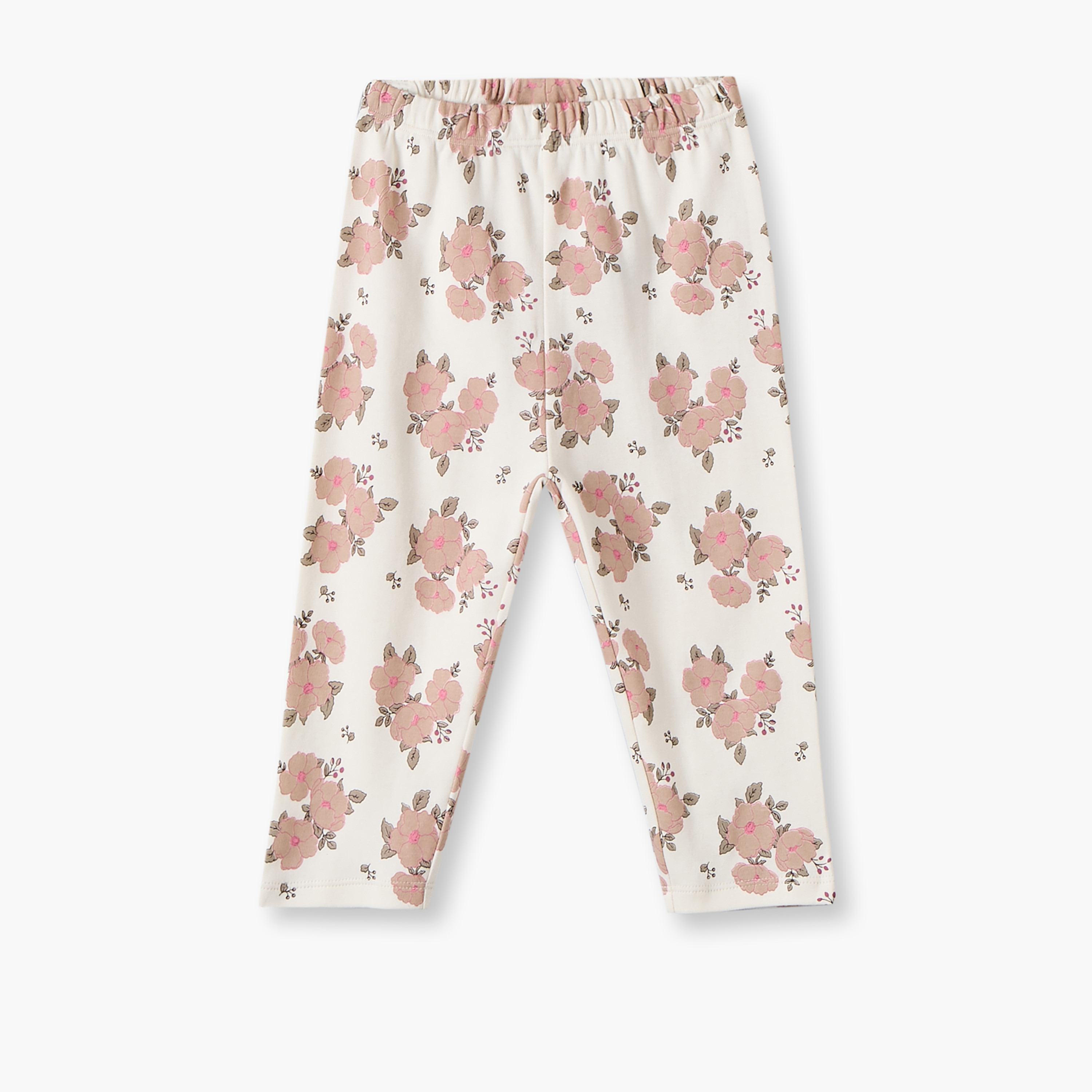 Juniors Cotton Crew Neck Long Sleeves Pyjama Set with Floral Print-baby-girls-clothing-nightwear-pyjamasets-image-4