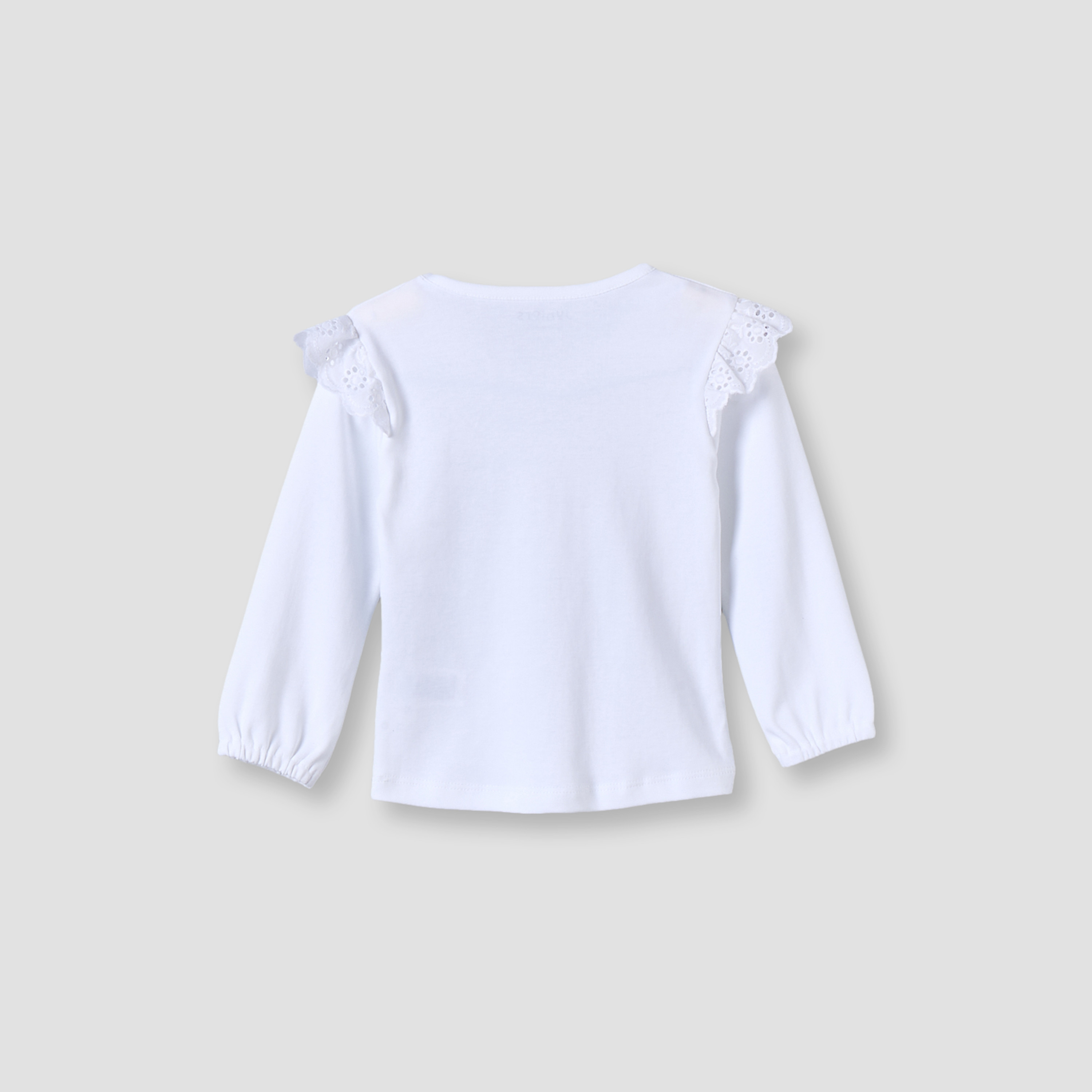 طقم بيجاما قطن بطبعات أزهار وياقة ضيقة وأكمام طويلة من جونيورز-baby-girls-clothing-nightwear-pyjamasets-image-3