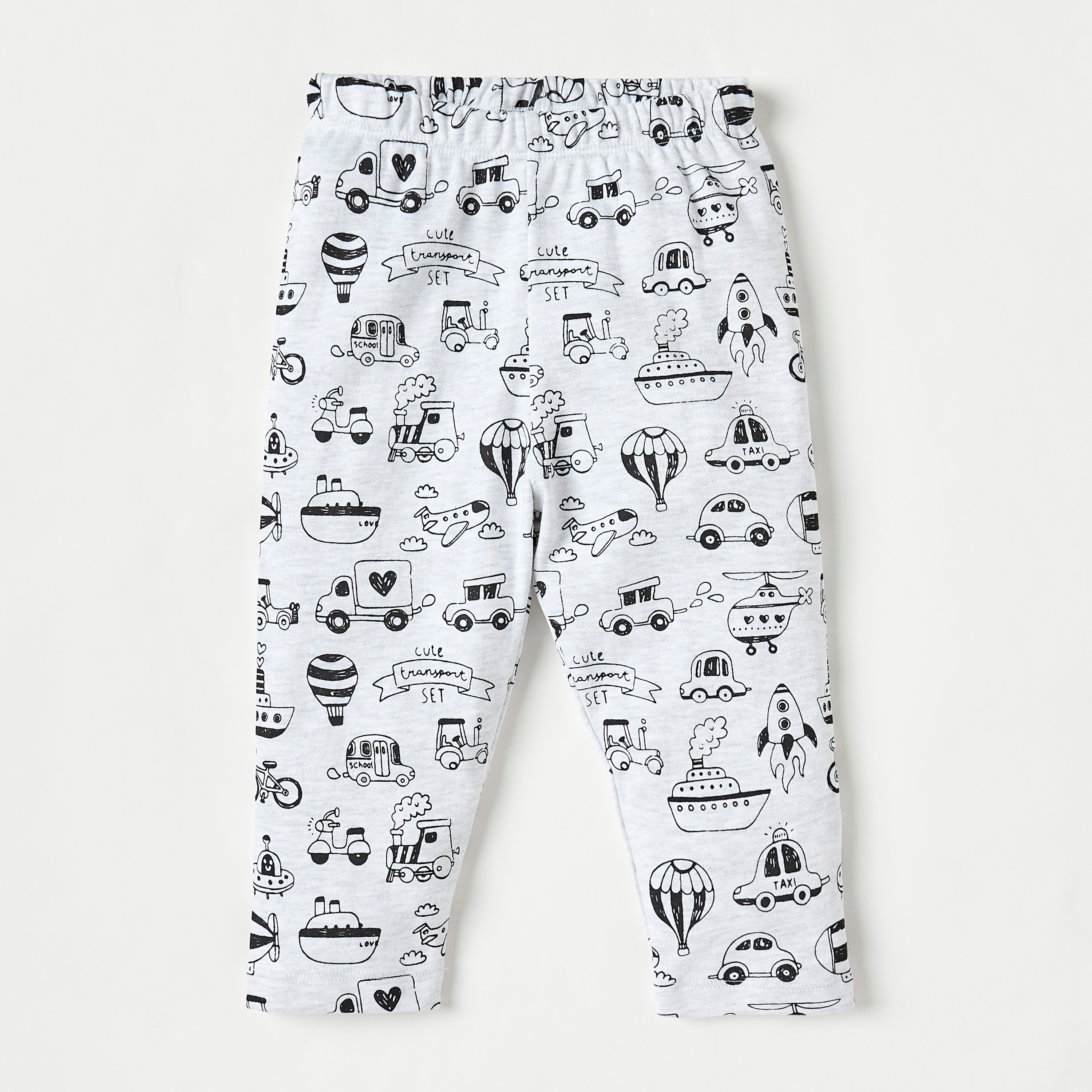 Juniors All-Over Print T-shirt and Pyjama Set-baby-boys-clothing-nightwear-pyjamasets-image-3