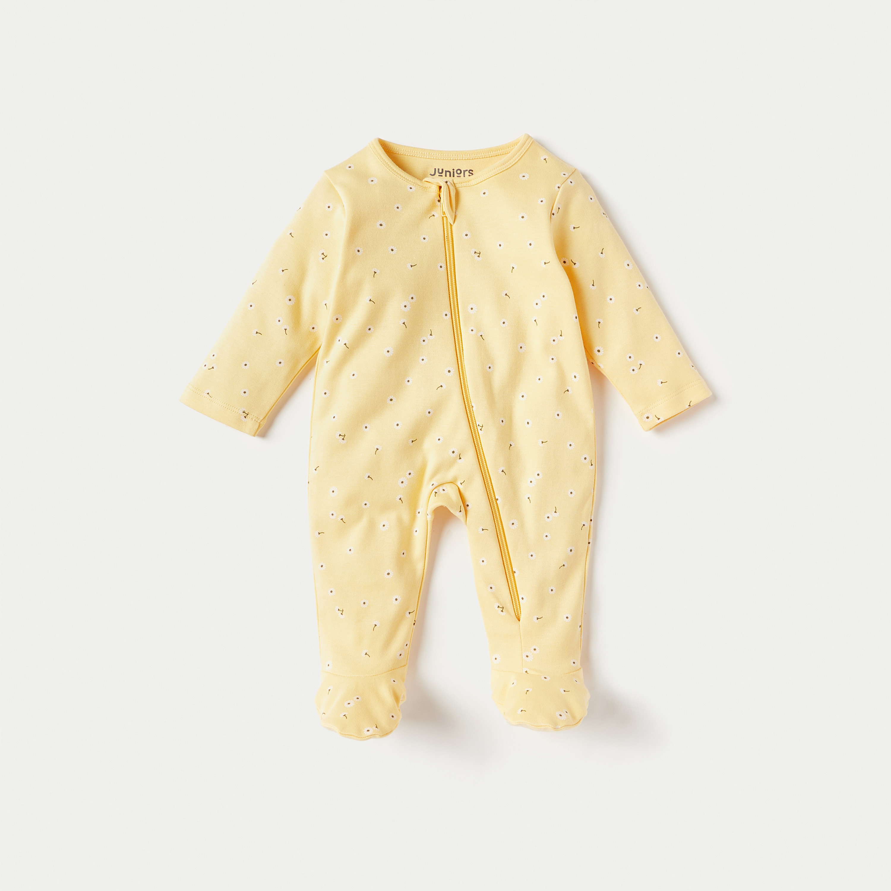 بدلة نوم بسحاب إغلاق وطبعات من جونيورز - طقم من 3 قطع-baby-girls-clothing-nightwear-sleepsuits-image-4