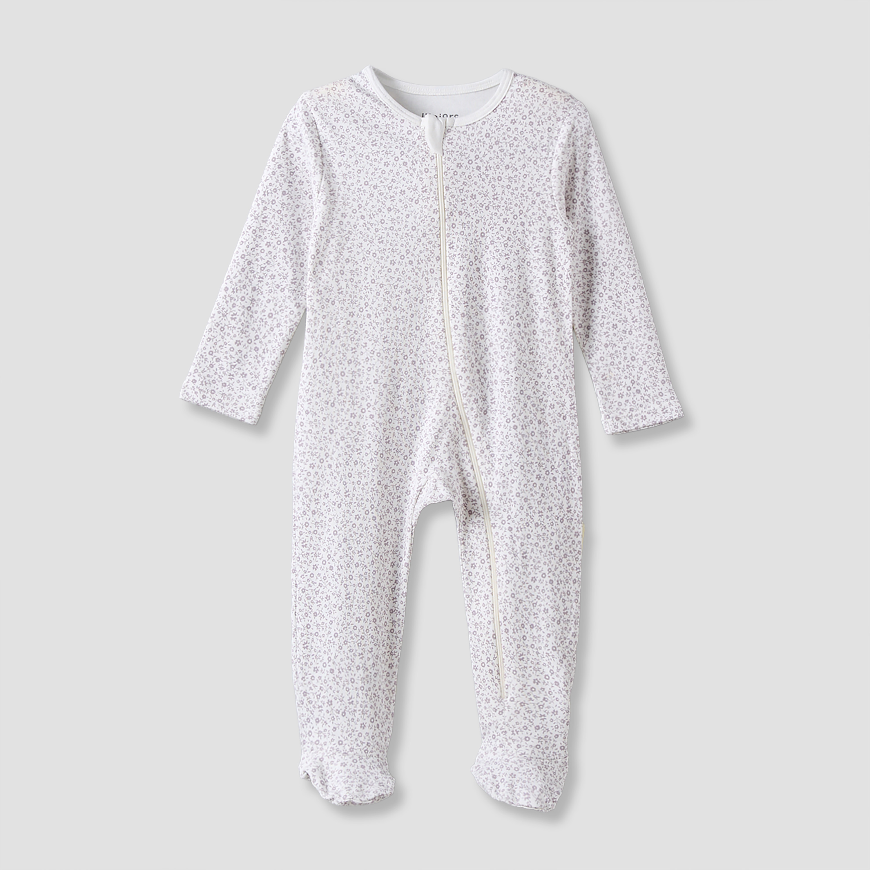 Pack of 3 Juniors Cotton Crew Neck Long Sleeves Sleepsuit with Zip Closure-baby-boys-clothing-nightwear-sleepsuits-image-4