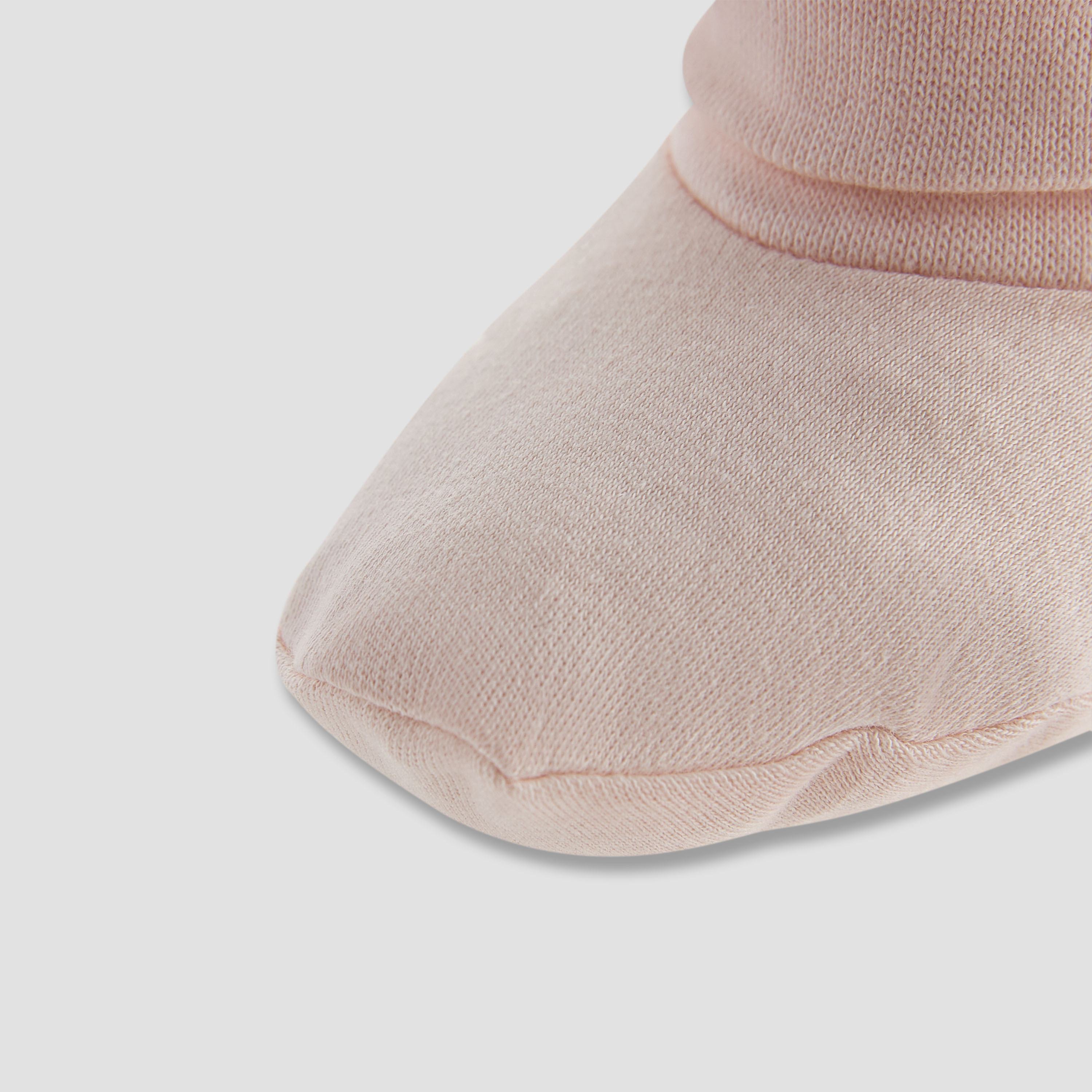 طقم بوت بأطراف مطاطية 3 قطع متنوعة من جونيورز-baby-girls-shoes-booties-image-10