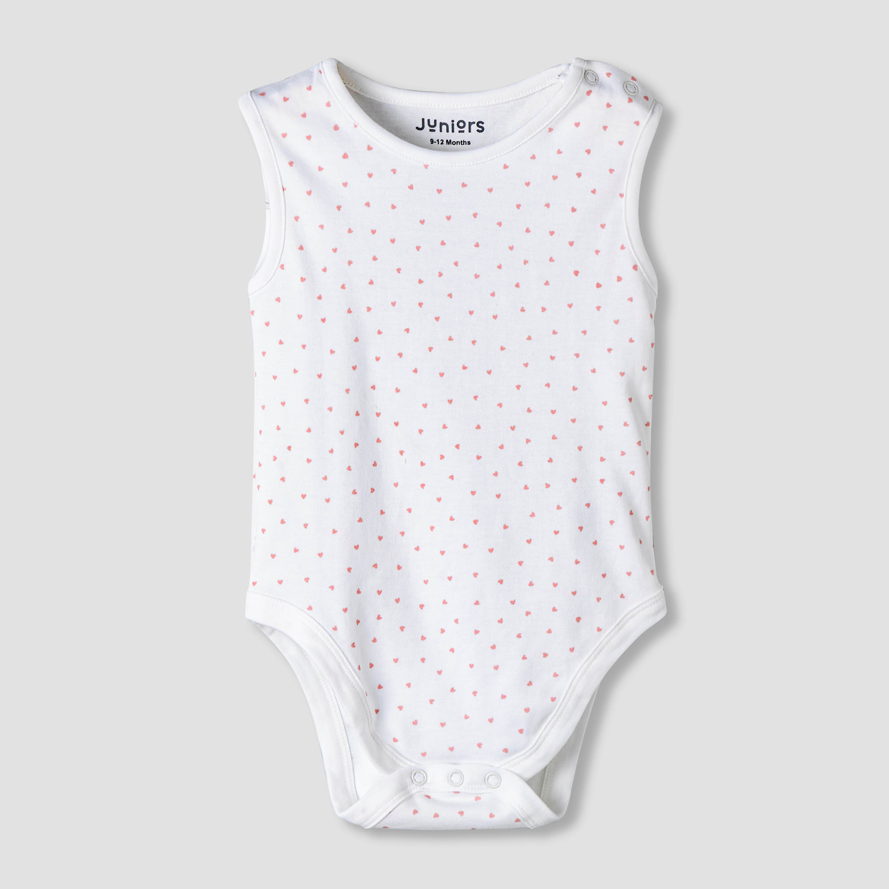 Pack of 7 Juniors Cotton Sleeveless Bodysuit with Floral Print-baby-girls-clothing-bodysuits-image-5