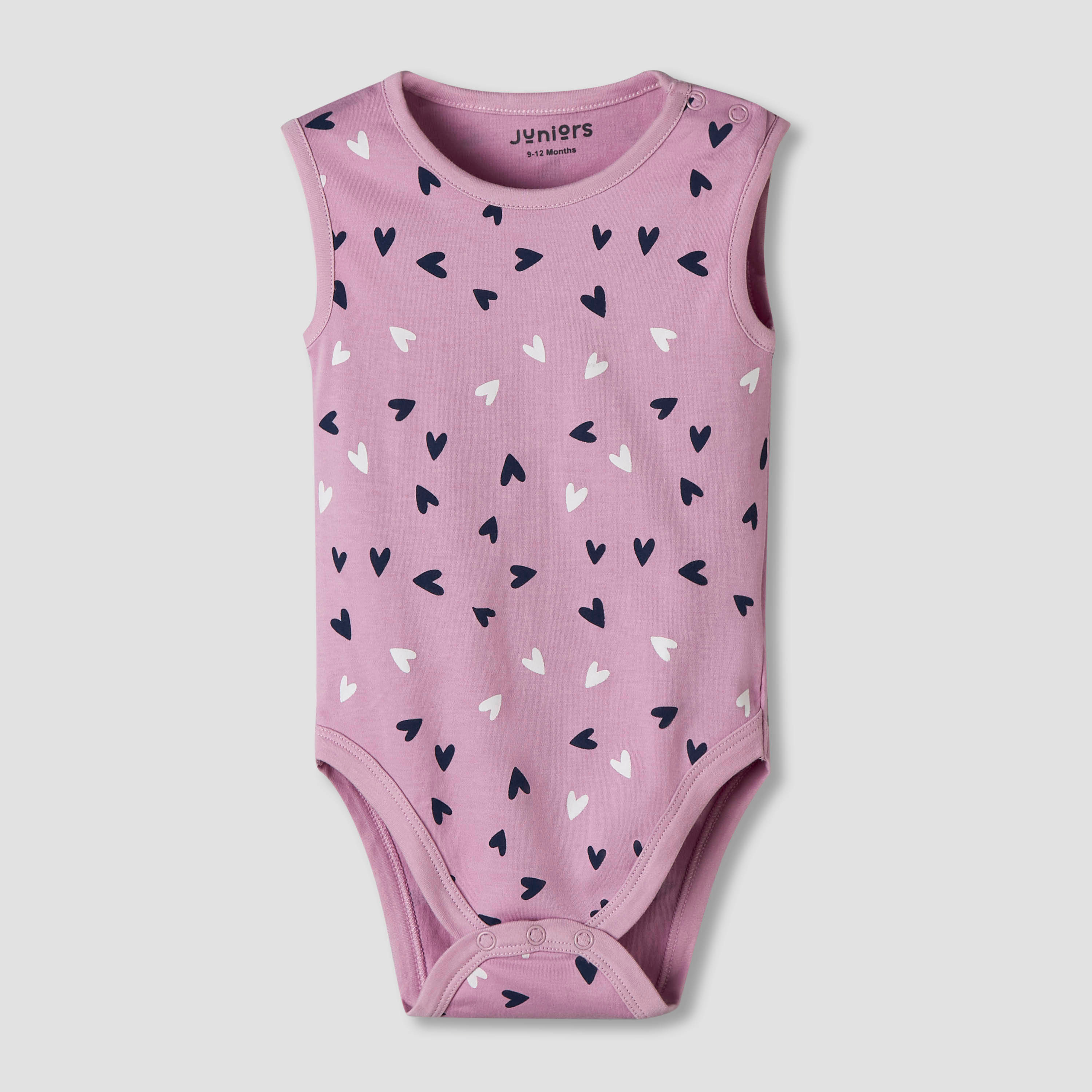 Pack of 7 Juniors Cotton Sleeveless Bodysuit with Fun Print-baby-boys-clothing-bodysuits-image-3