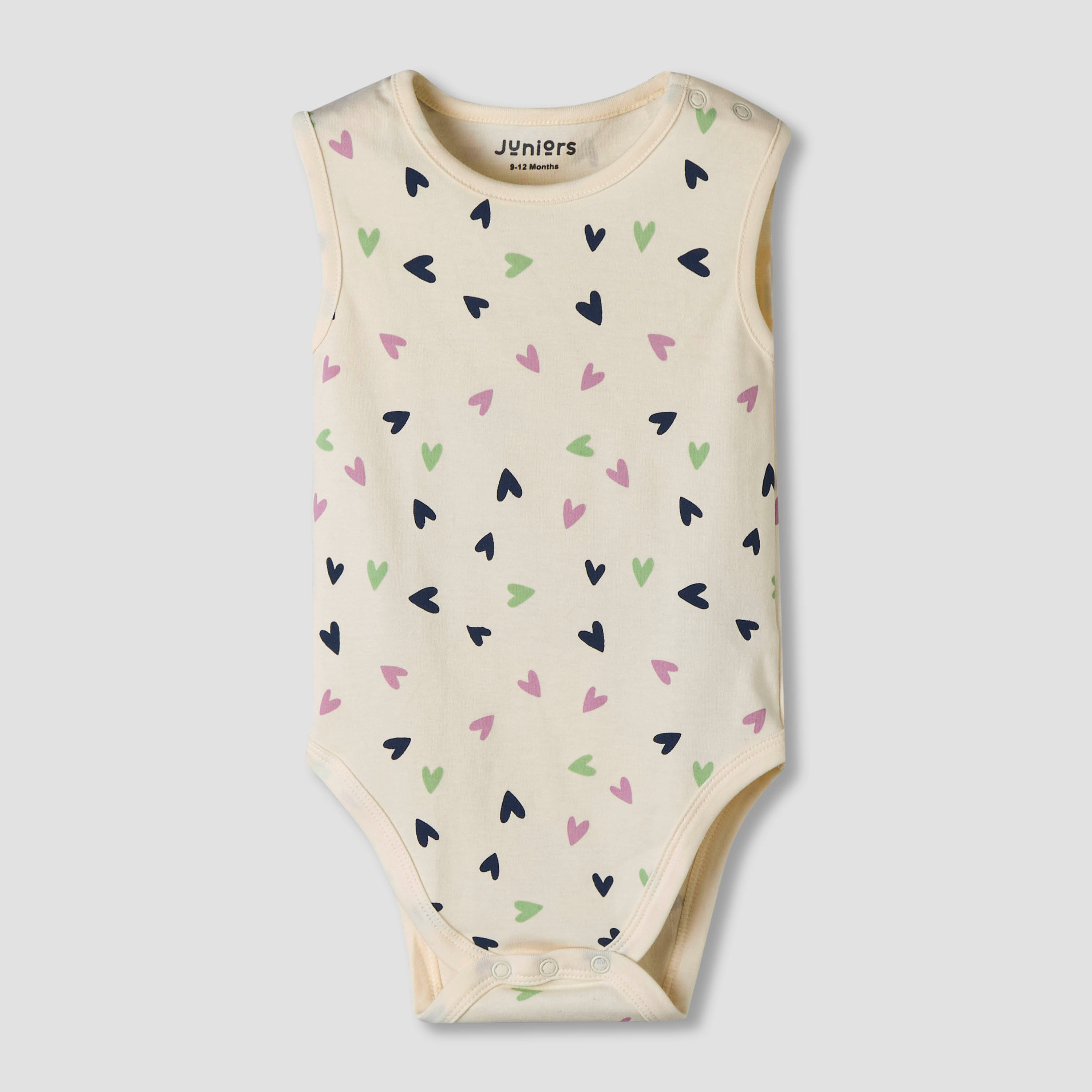 Pack of 7 Juniors Cotton Sleeveless Bodysuit with Fun Print-baby-boys-clothing-bodysuits-image-4