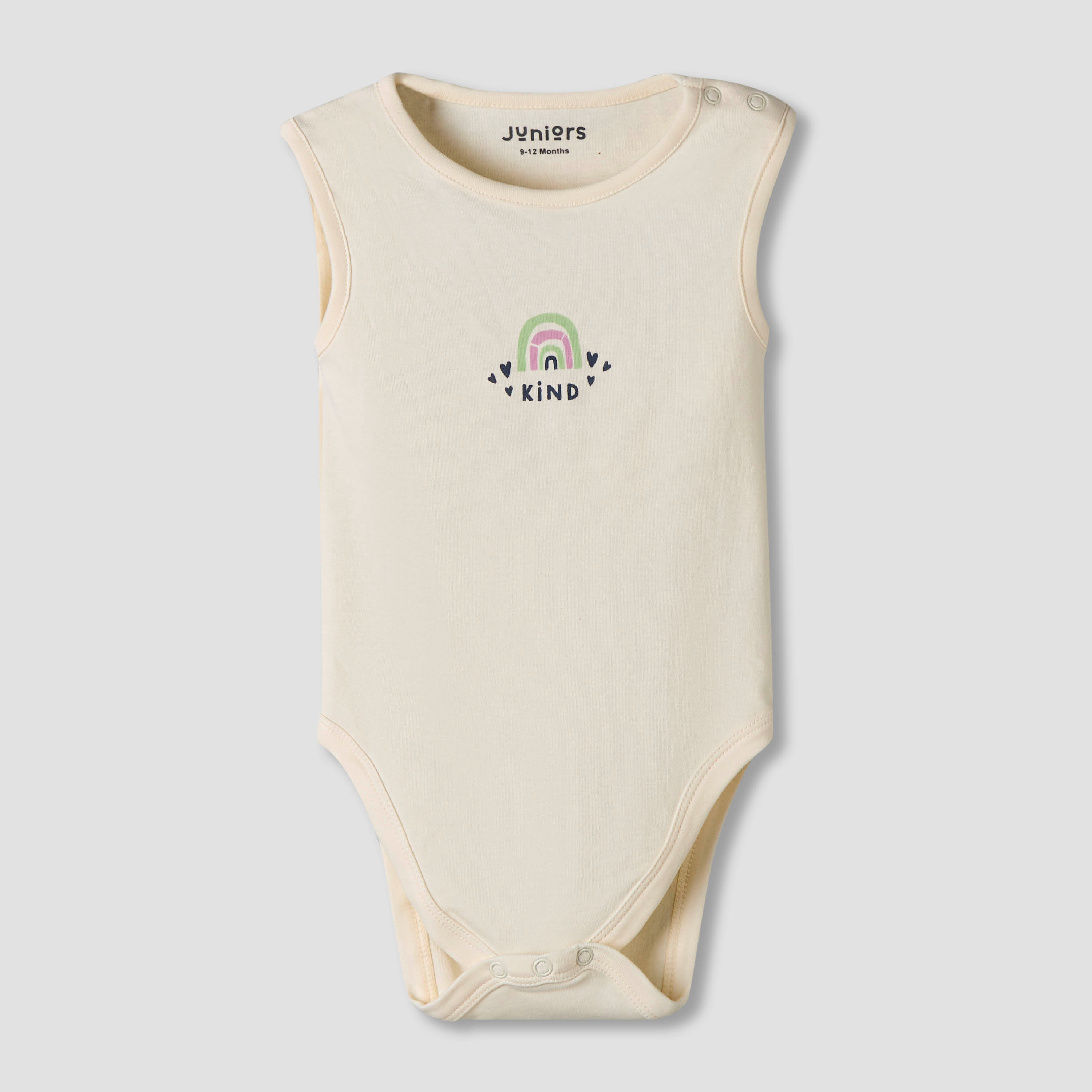 Pack of 7 Juniors Cotton Sleeveless Bodysuit with Fun Print-baby-boys-clothing-bodysuits-image-6