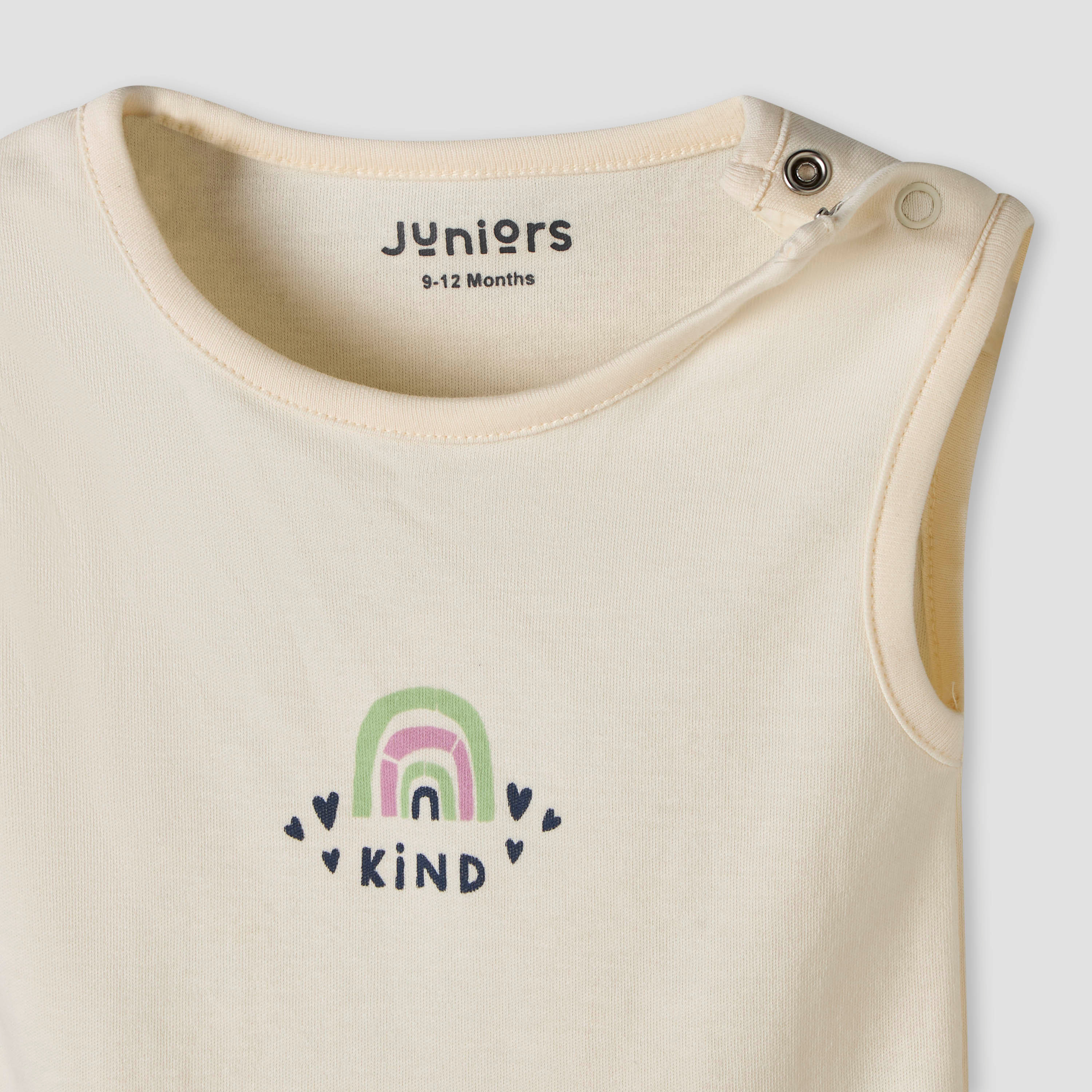 Pack of 7 Juniors Cotton Sleeveless Bodysuit with Fun Print-baby-boys-clothing-bodysuits-image-7