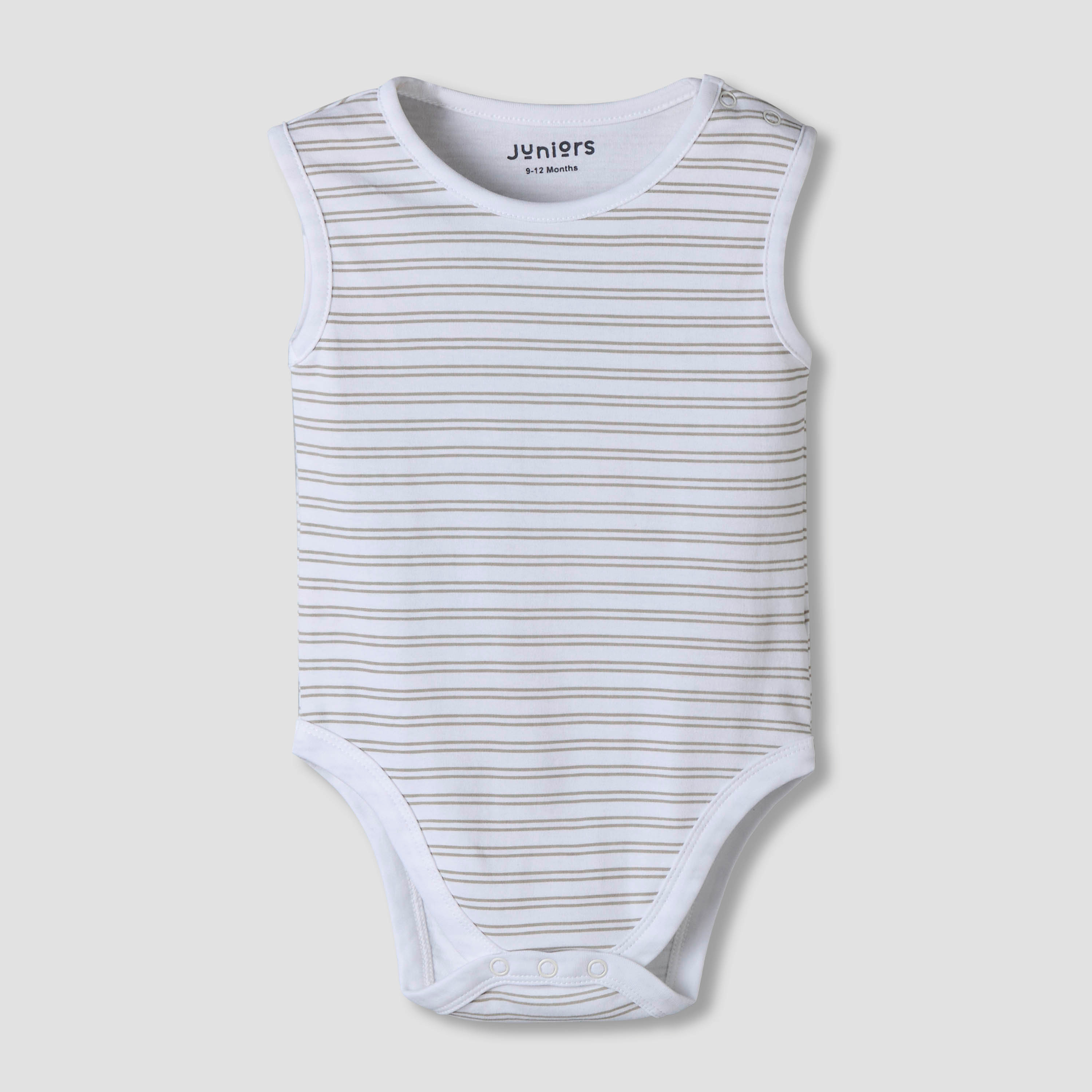 Pack of 7 Juniors Cotton Sleeveless Bodysuit with Assorted Print-baby-boys-clothing-bodysuits-image-3