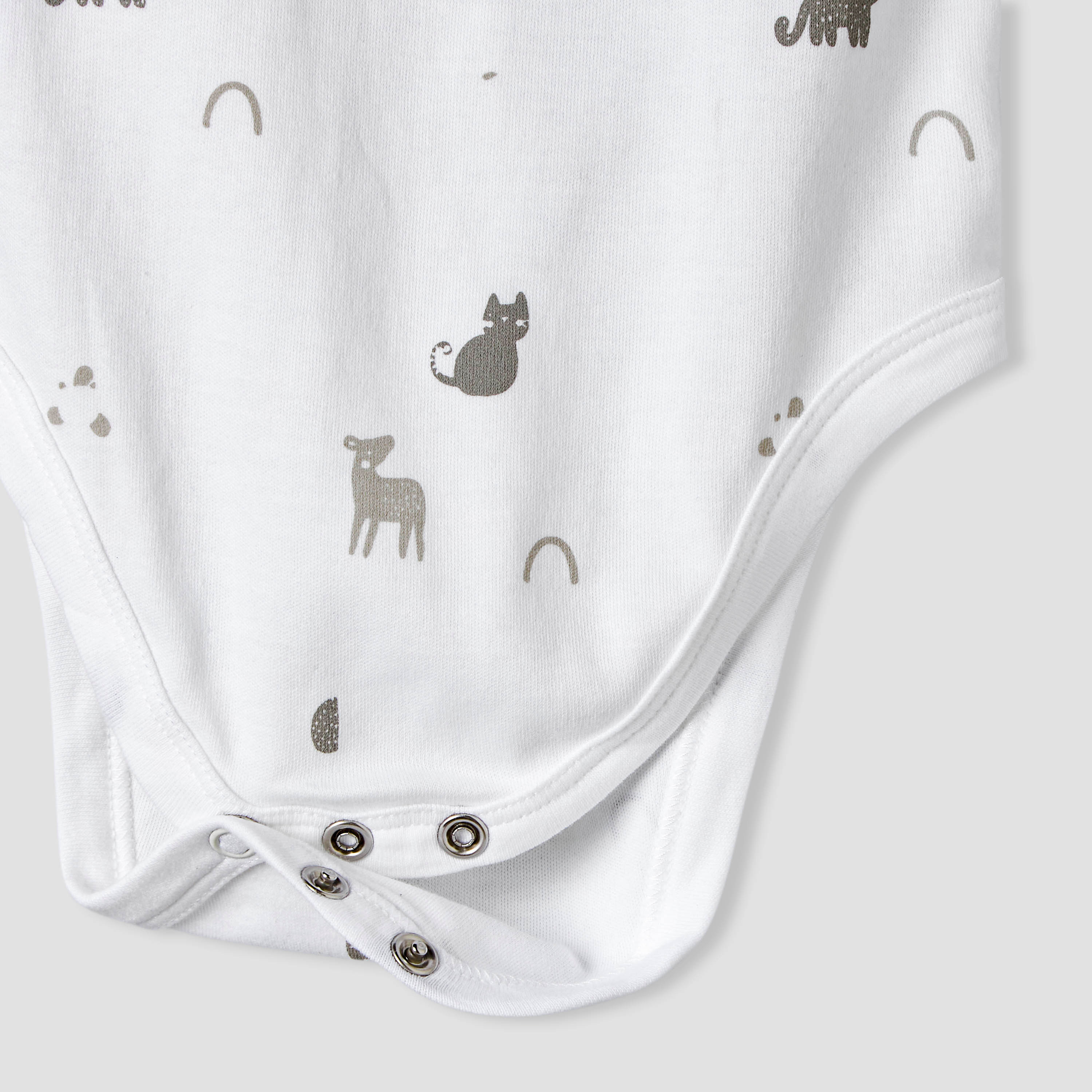 Pack of 7 Juniors Cotton Sleeveless Bodysuit with Assorted Print-baby-boys-clothing-bodysuits-image-9