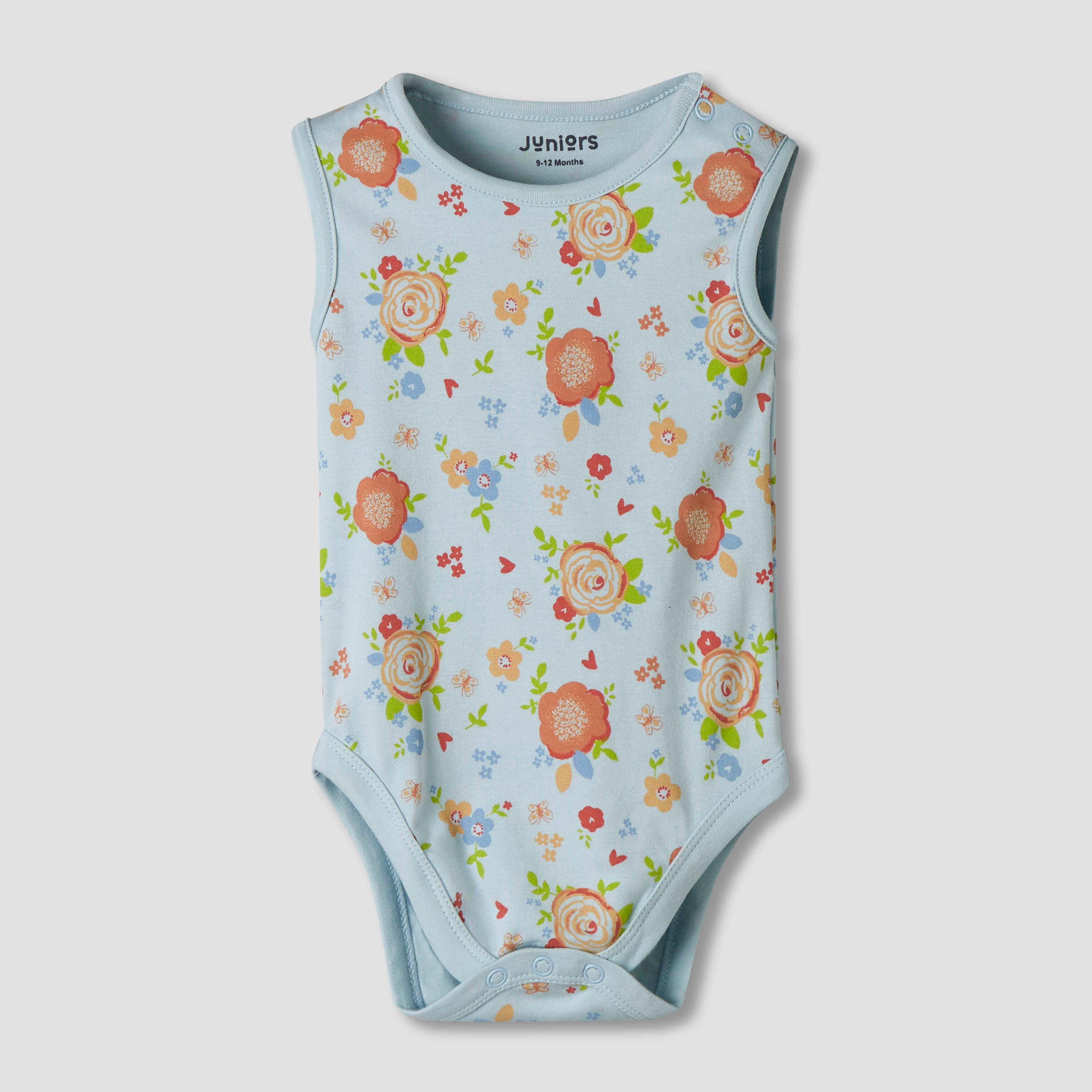 Pack of 7 Juniors Cotton Sleeveless Bodysuit with Fun Print-baby-boys-clothing-bodysuits-image-7