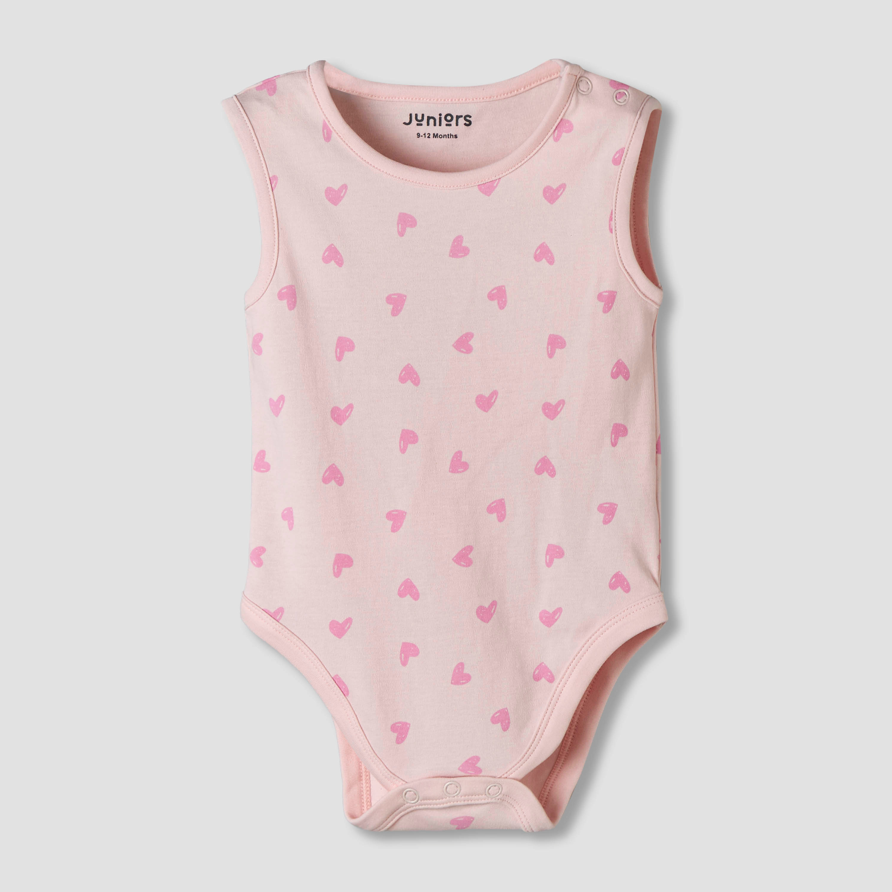 Pack of 7 Juniors Cotton Sleeveless Bodysuit with Unicorn Print-baby-girls-clothing-bodysuits-image-7
