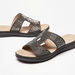 Le Confort Embellished Slip-On Sandals-Women%27s Flat Sandals-thumbnail-5