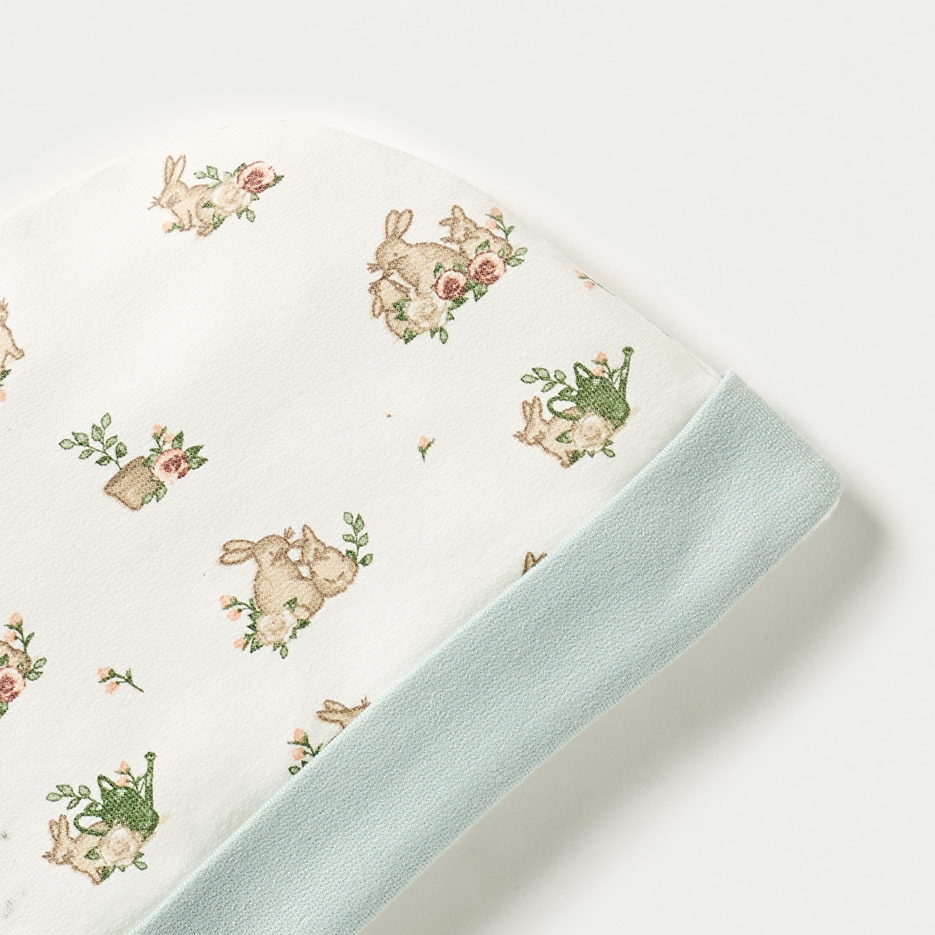 Juniors Bunny Print Cap-baby-girls-accessories-caps-image-2