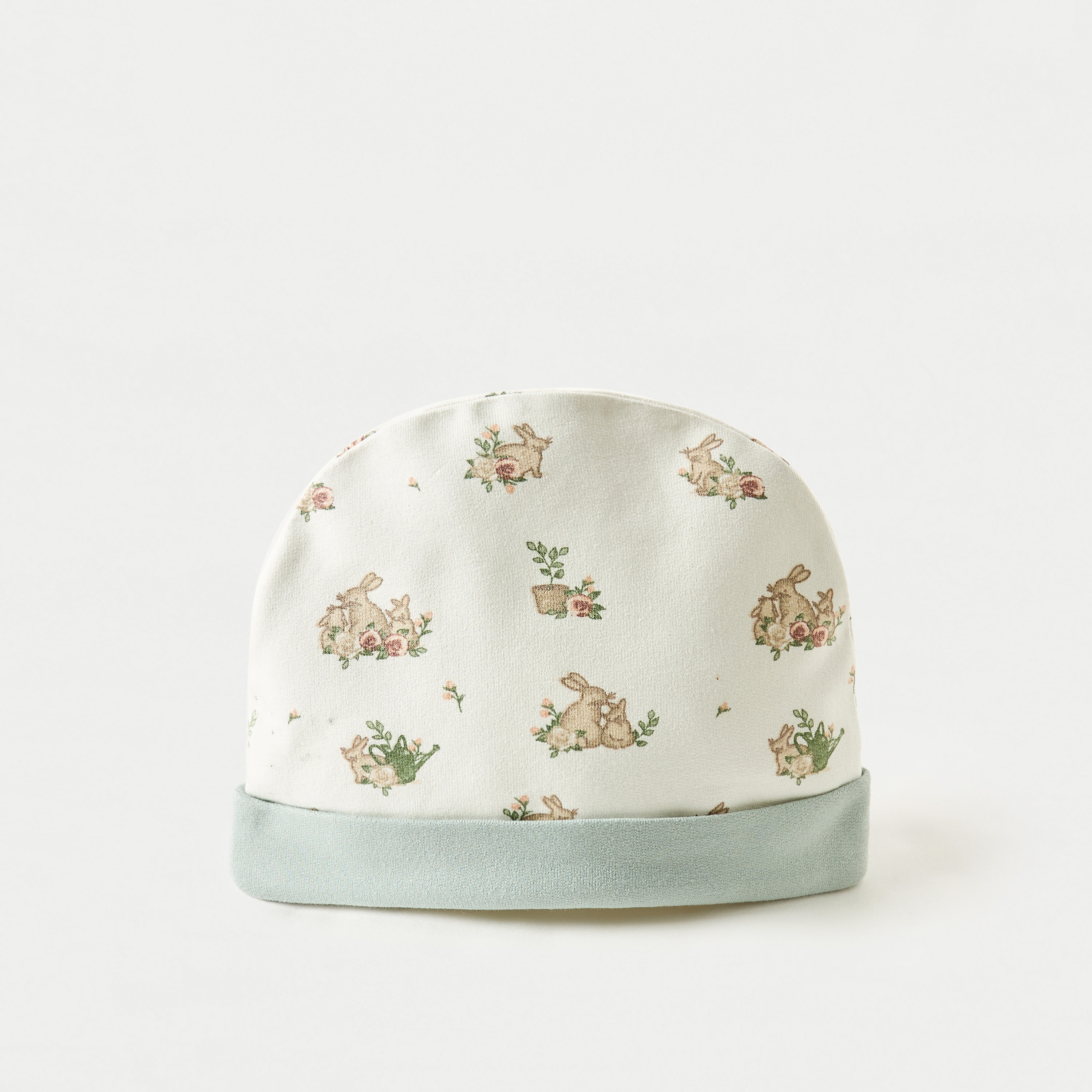 Juniors Bunny Print Cap-baby-girls-accessories-caps-image-3