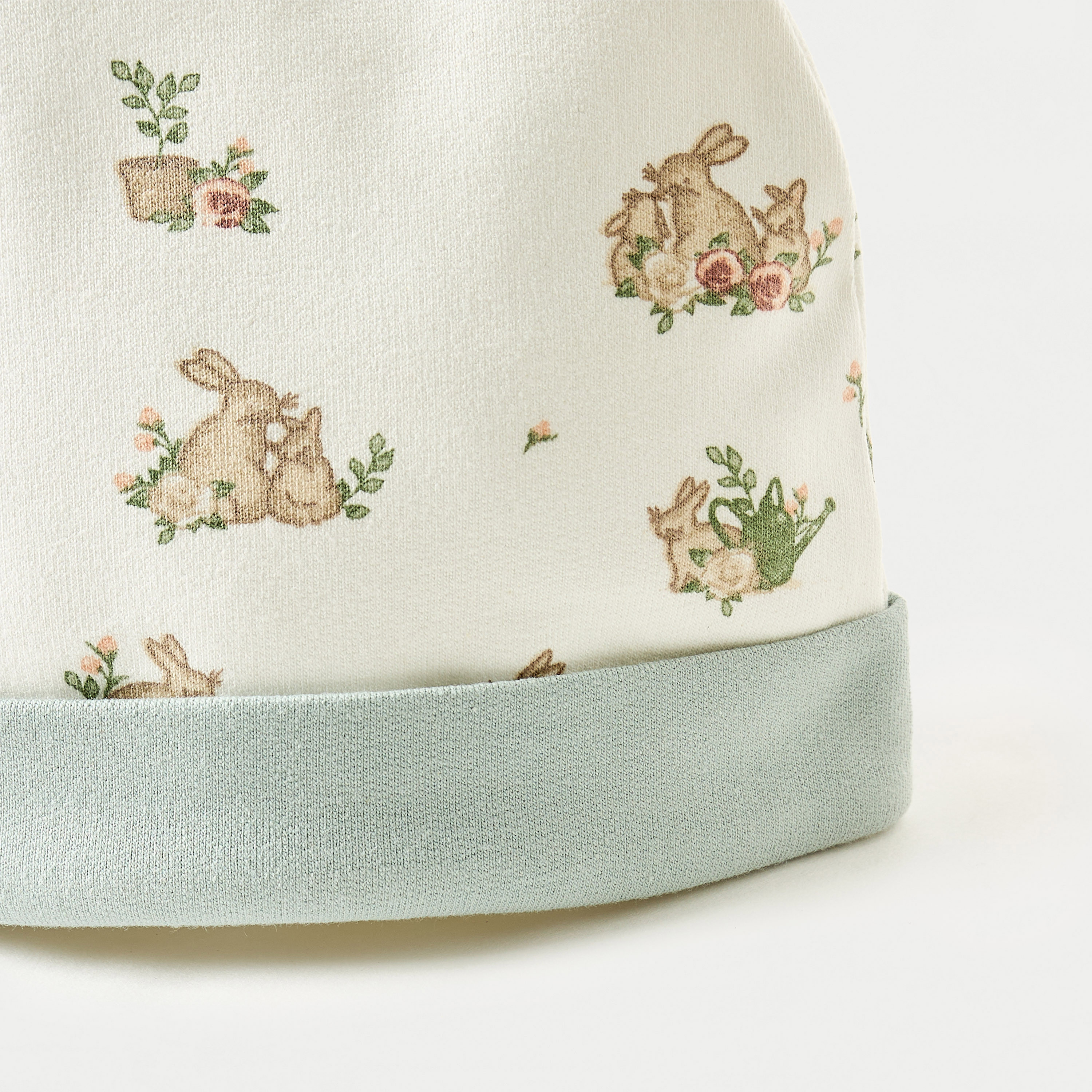 Juniors Bunny Print Cap-baby-girls-accessories-caps-image-4